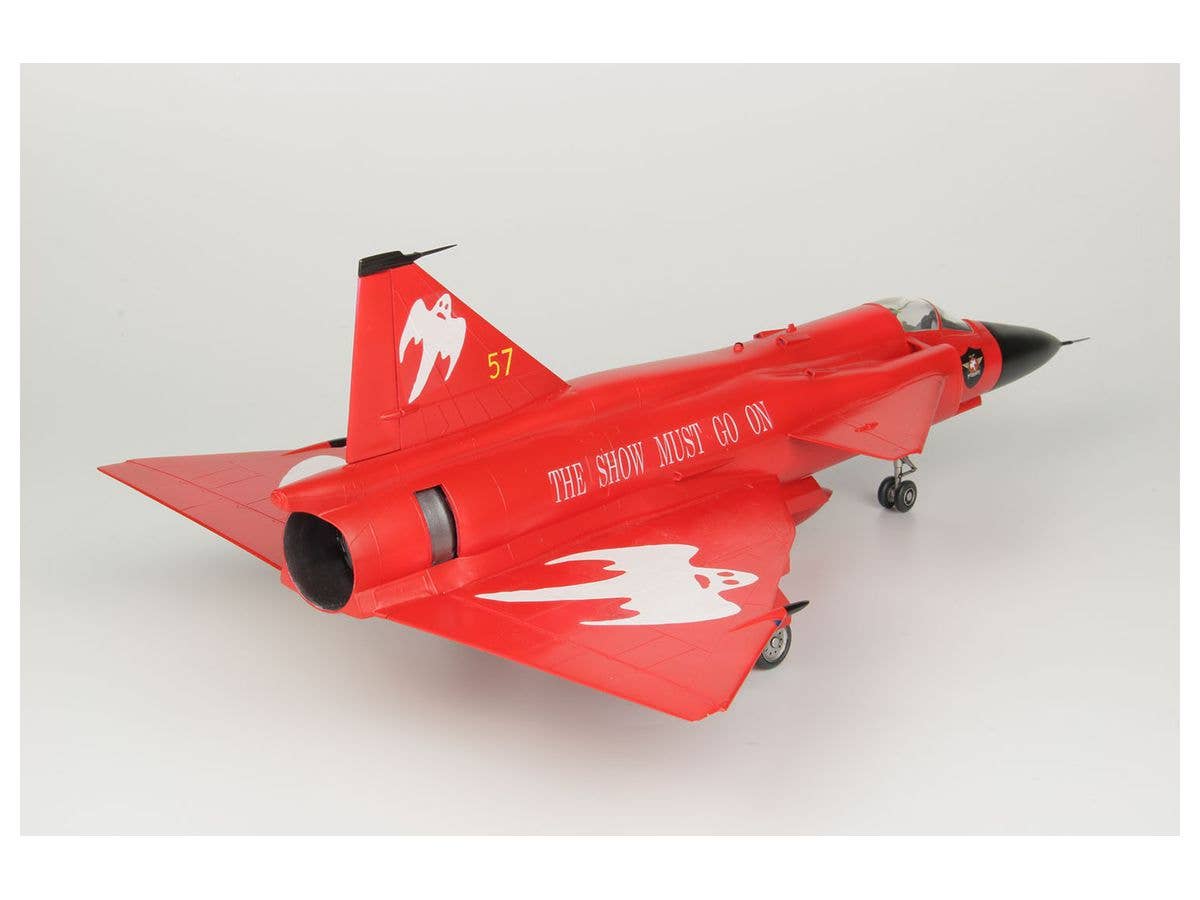 Platz 1/48 A-10C thunderbolt Swedish Air Force AJS37 Viggen 'Red Viggen' 10th Wing Dissolution Memorial Painting | 4545782082555