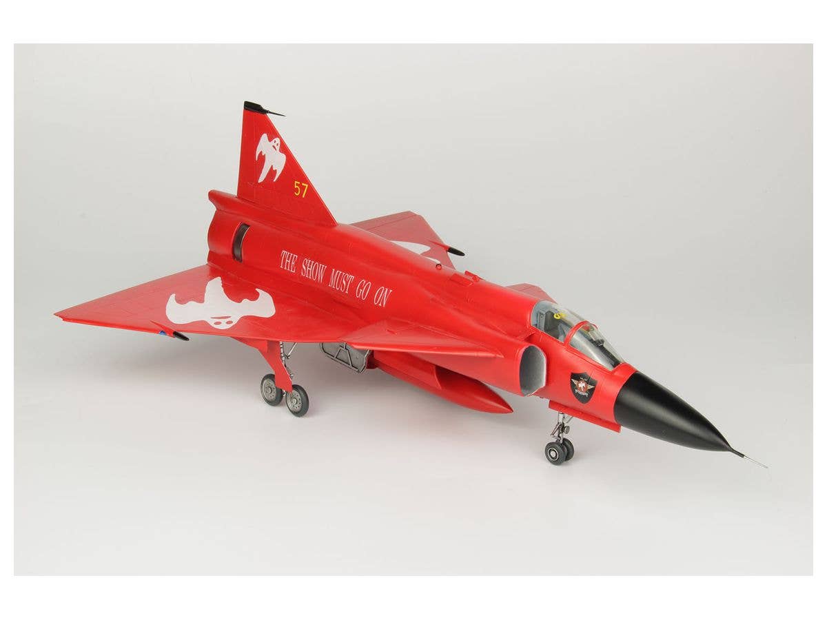 Platz 1/48 A-10C thunderbolt Swedish Air Force AJS37 Viggen 'Red Viggen' 10th Wing Dissolution Memorial Painting | 4545782082555