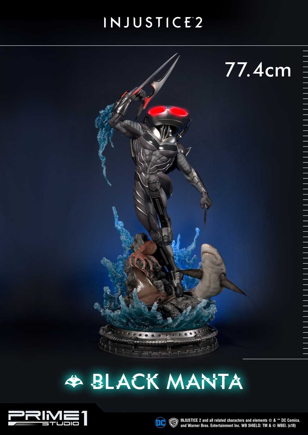 Premium Masterline Injustice 2 Black Manta EX Version