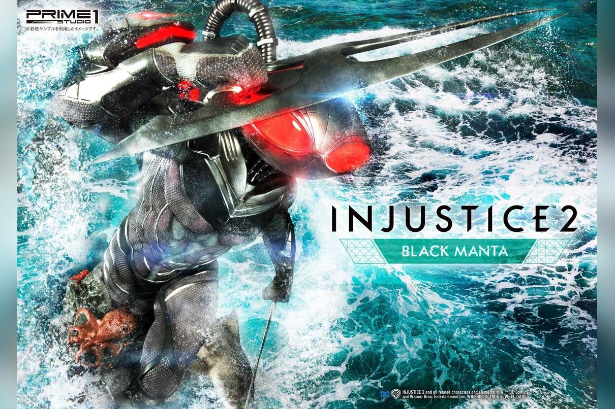 Premium Masterline Injustice 2 Black Manta EX Version