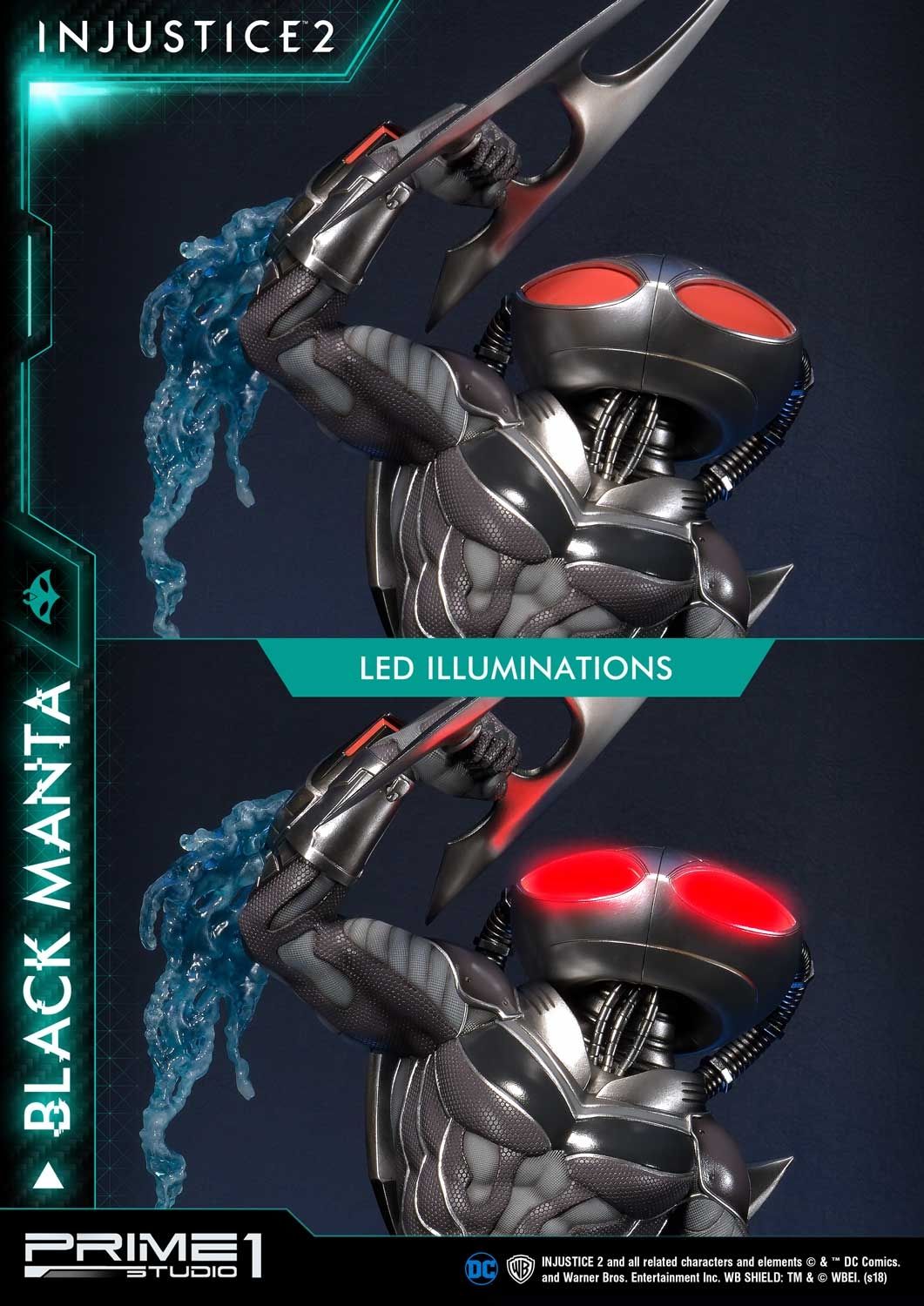 Premium Masterline Injustice 2 Black Manta EX Version