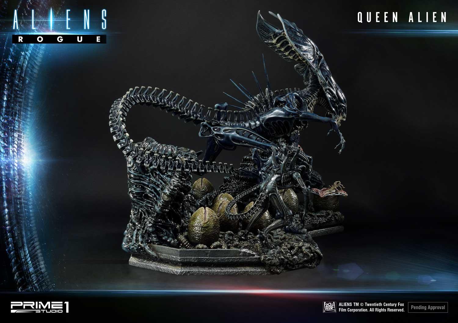 Premium Masterline Aliens (Comics) Queen Alien Battle Diorama