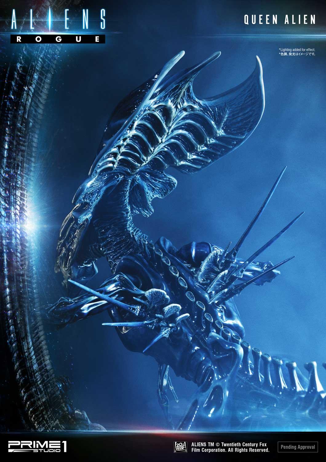 Premium Masterline Aliens (Comics) Queen Alien Battle Diorama