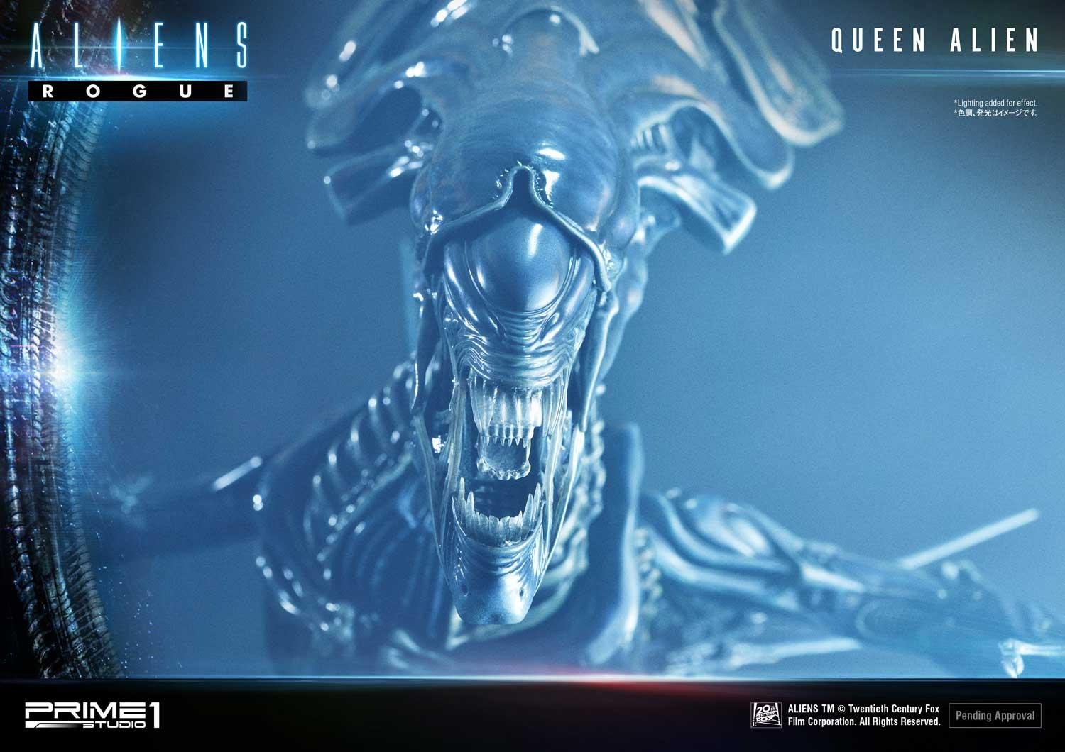 Premium Masterline Aliens (Comics) Queen Alien Battle Diorama