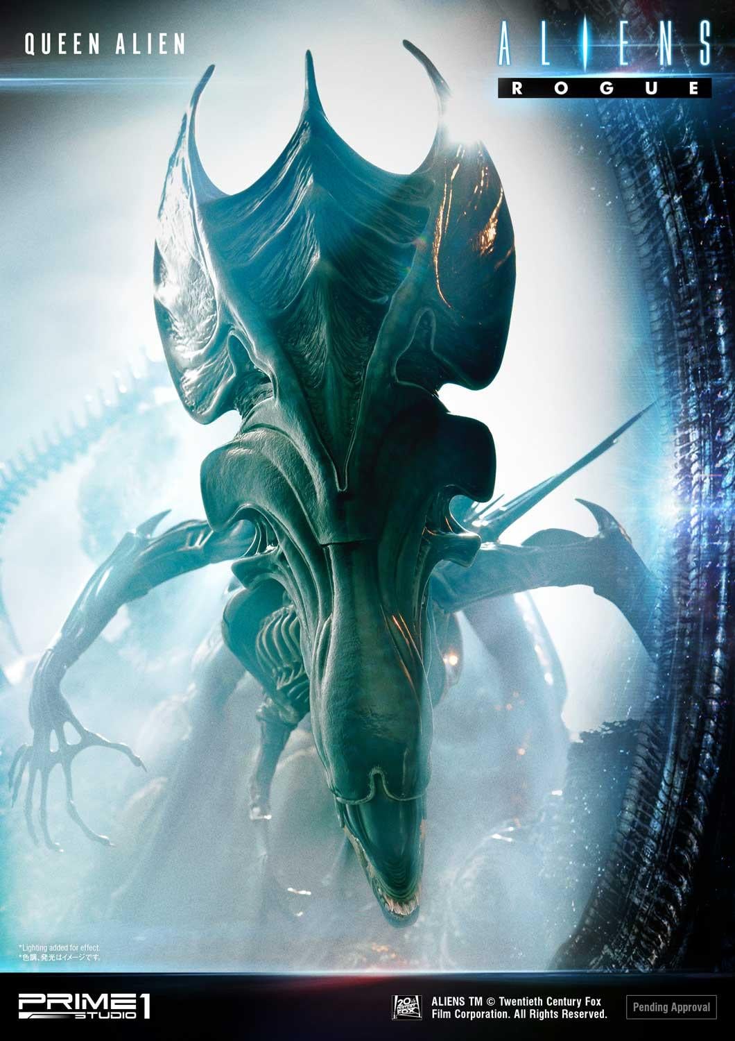 Premium Masterline Aliens (Comics) Queen Alien Battle Diorama