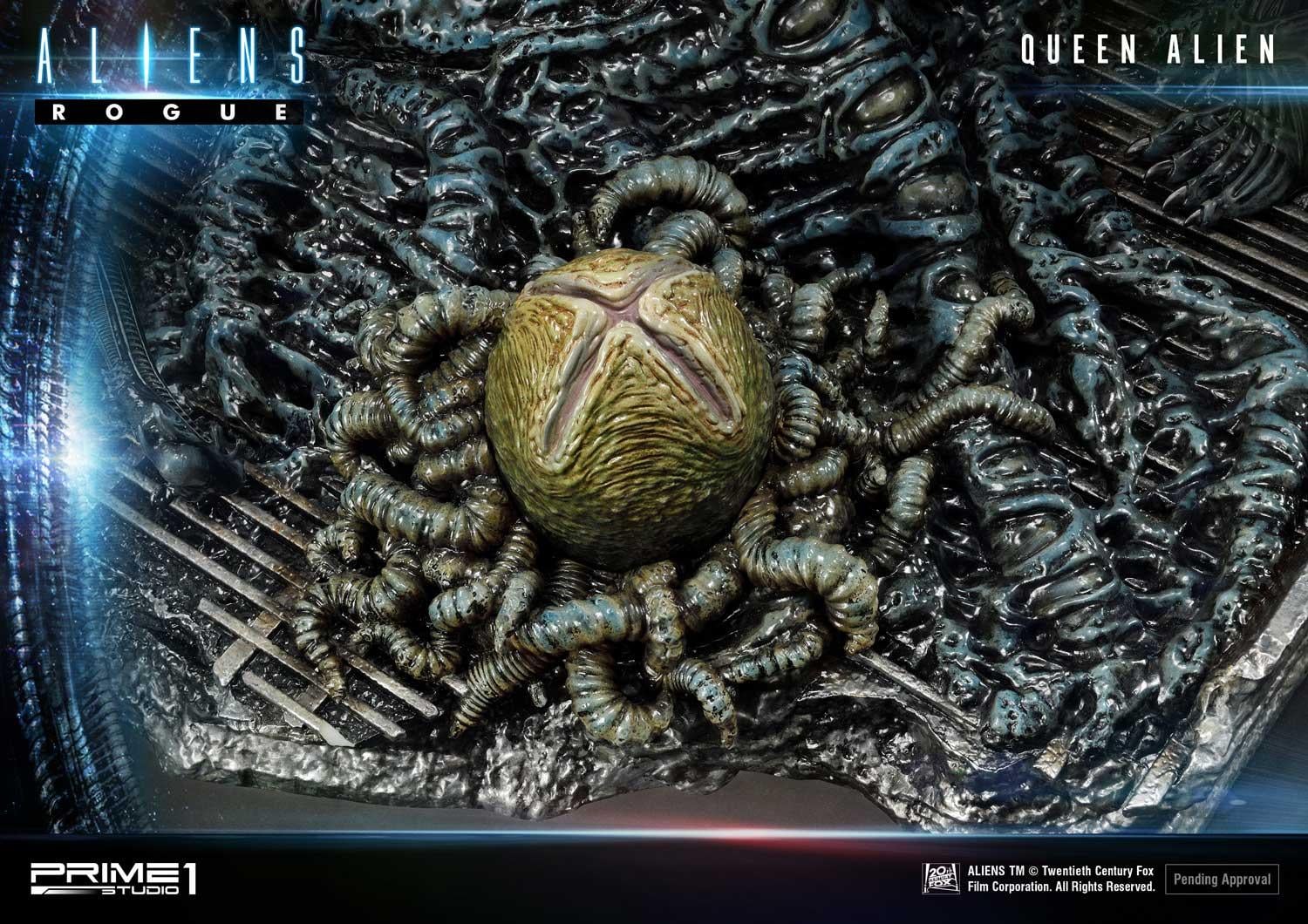 Premium Masterline Aliens (Comics) Queen Alien Battle Diorama