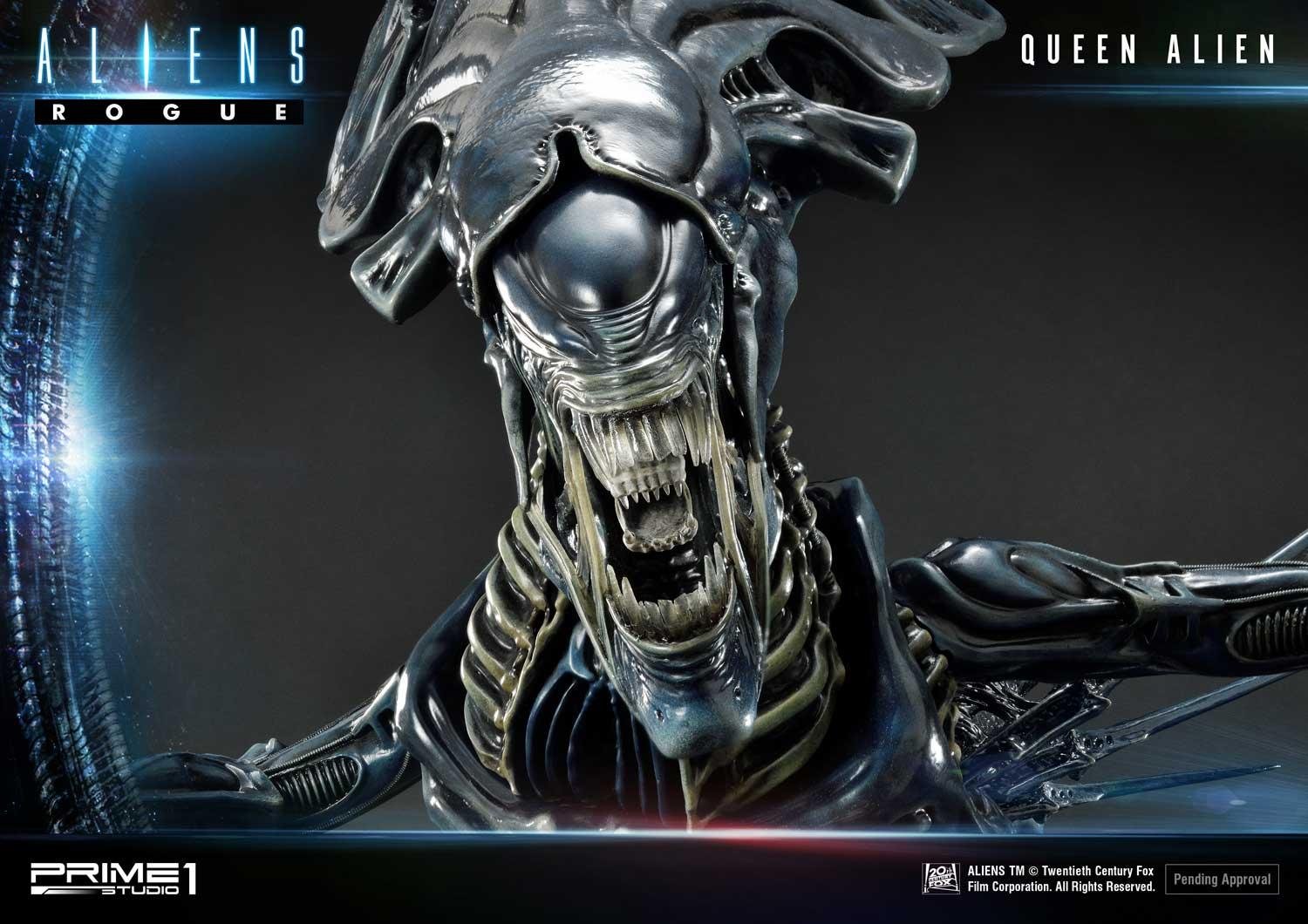 Premium Masterline Aliens (Comics) Queen Alien Battle Diorama