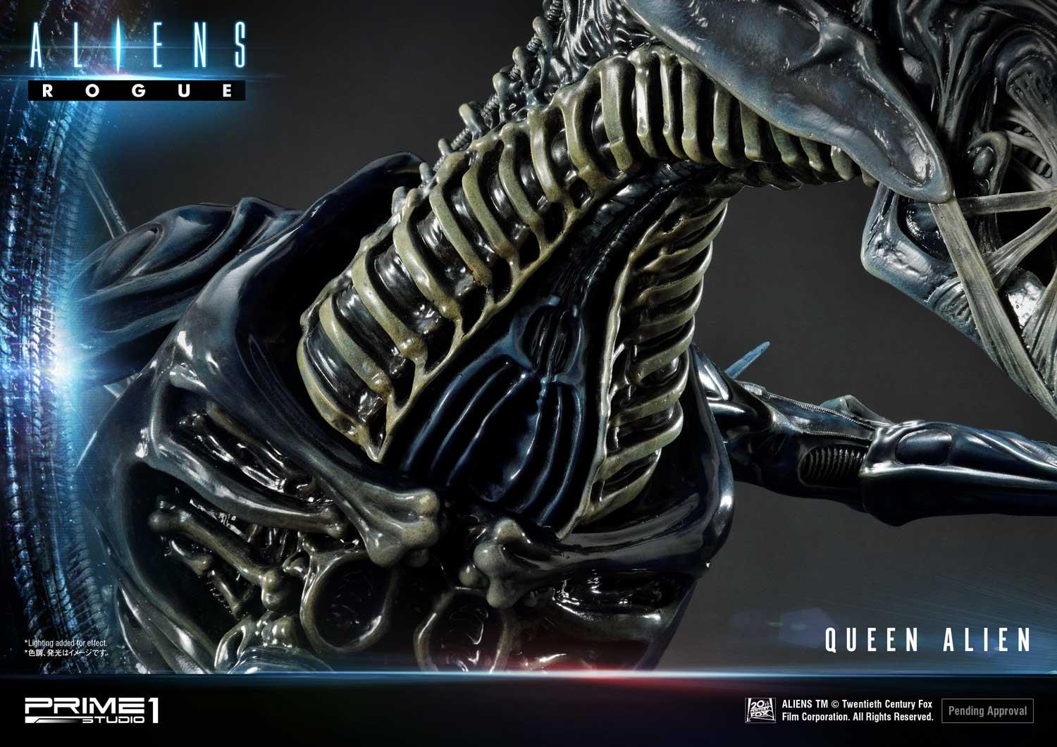 Premium Masterline Aliens (Comics) Queen Alien Battle Diorama
