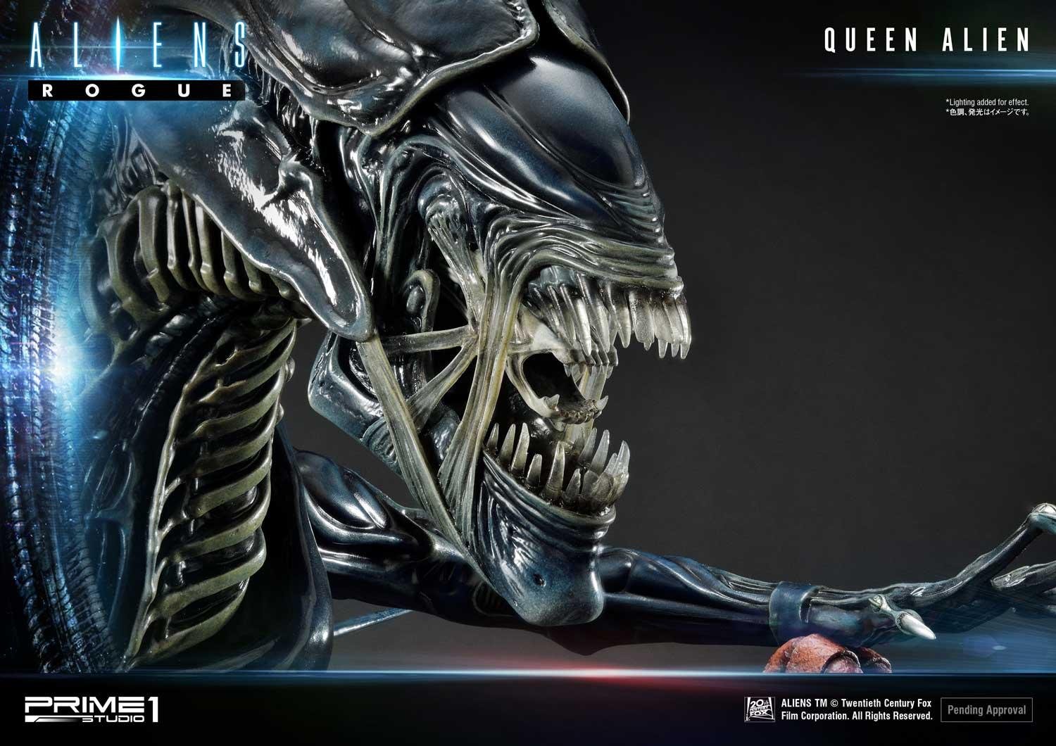 Premium Masterline Aliens (Comics) Queen Alien Battle Diorama