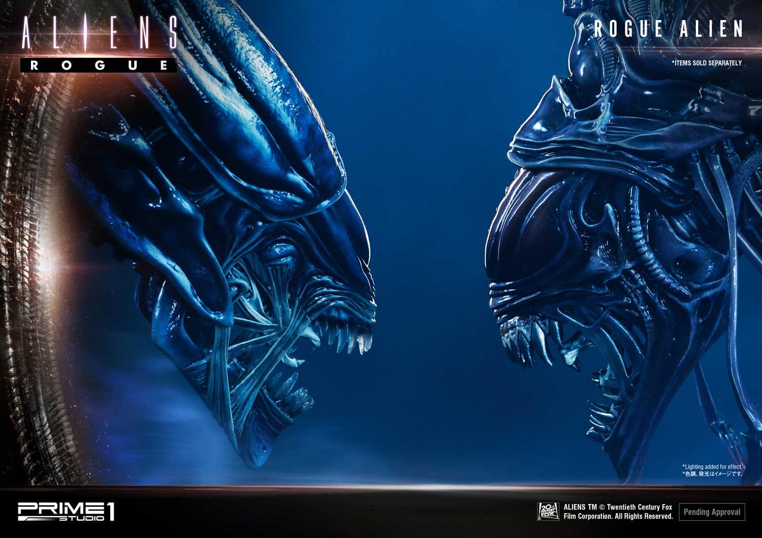 Premium Masterline Aliens (Comics) Rogue Alien Battle Diorama