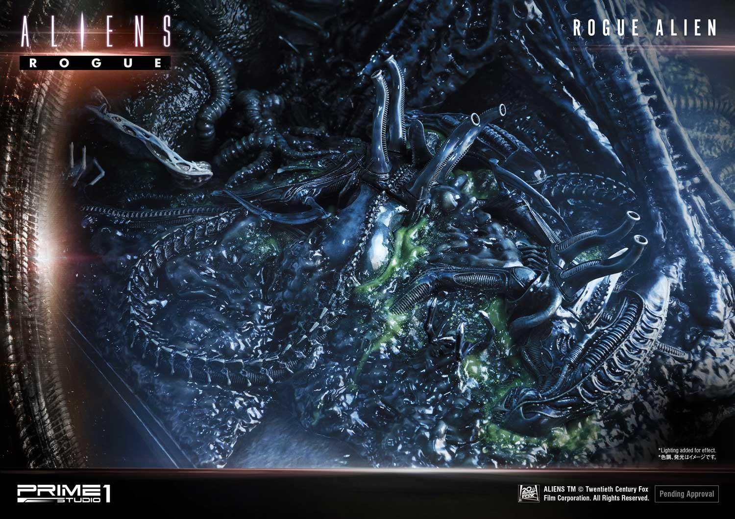 Premium Masterline Aliens (Comics) Rogue Alien Battle Diorama
