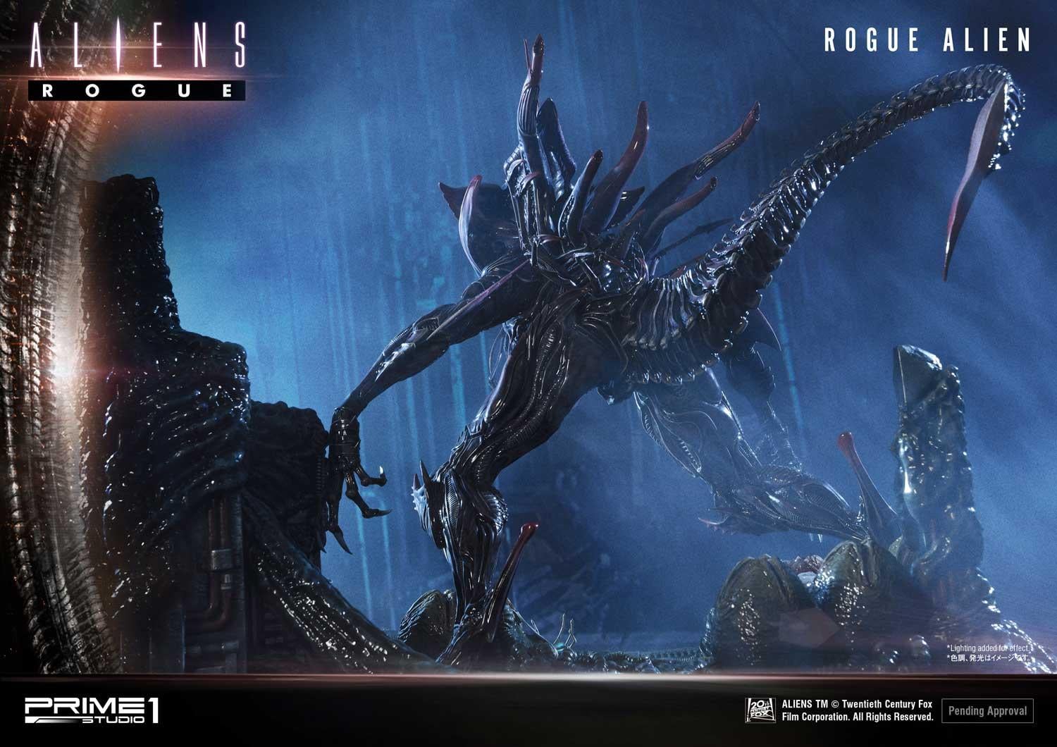 Premium Masterline Aliens (Comics) Rogue Alien Battle Diorama