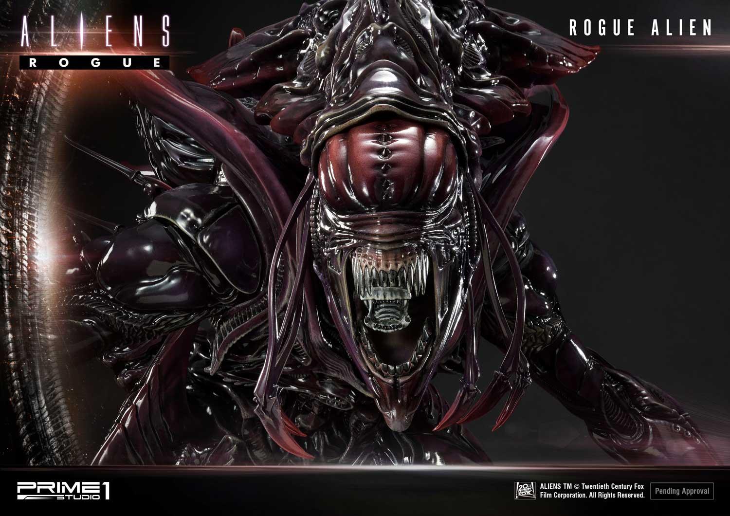 Premium Masterline Aliens (Comics) Rogue Alien Battle Diorama