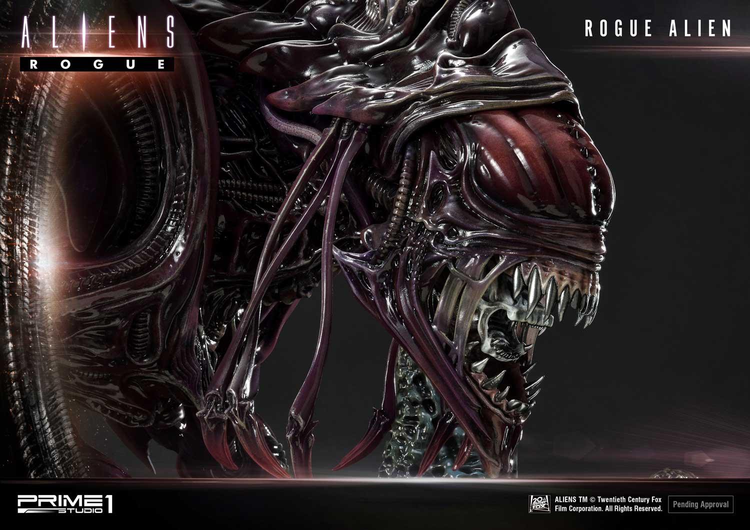 Premium Masterline Aliens (Comics) Rogue Alien Battle Diorama