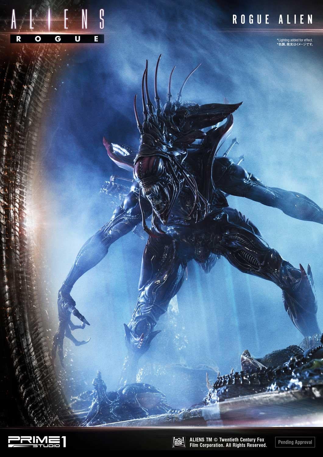 Premium Masterline Aliens (Comics) Rogue Alien Battle Diorama