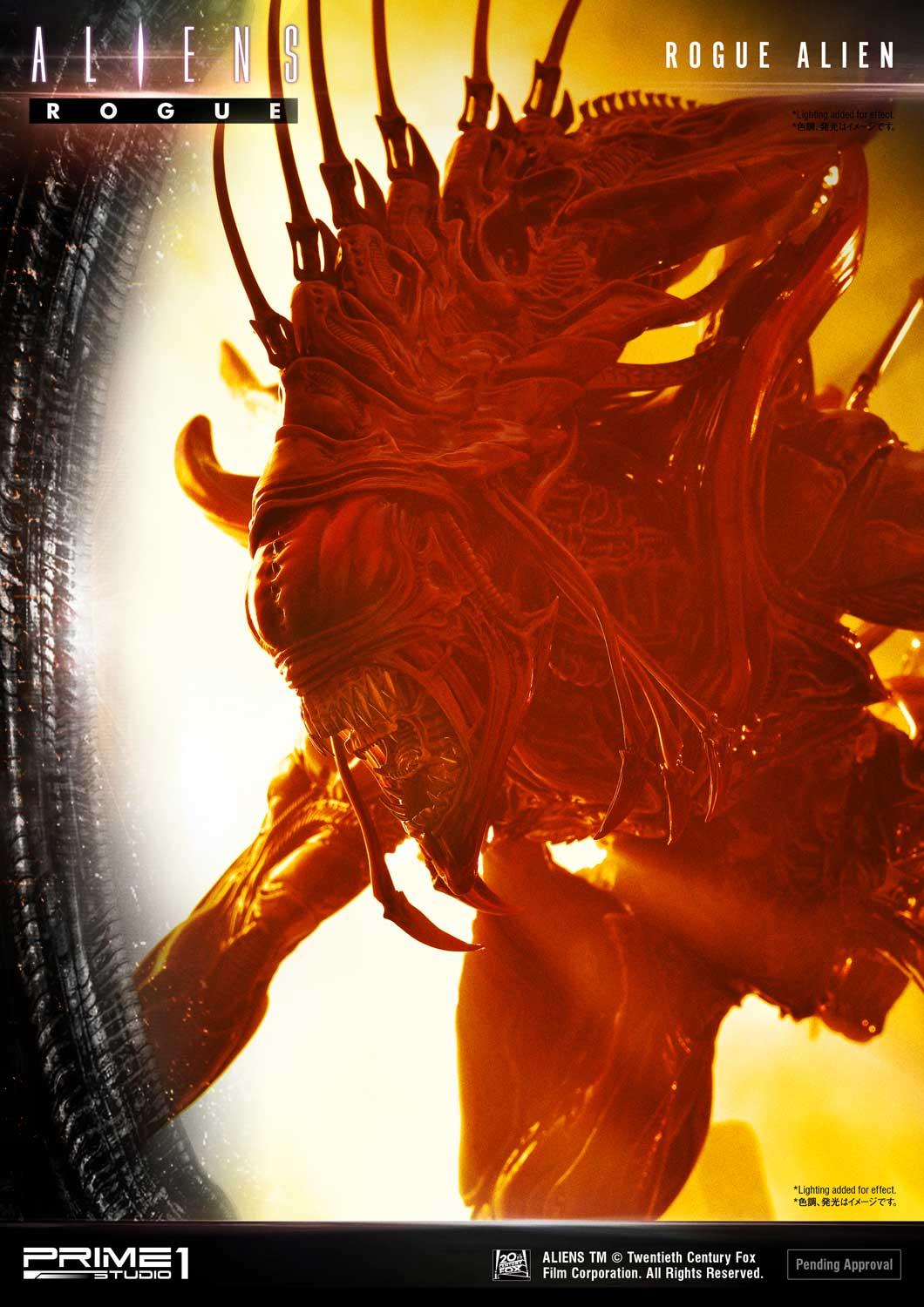 Premium Masterline Aliens (Comics) Rogue Alien Battle Diorama