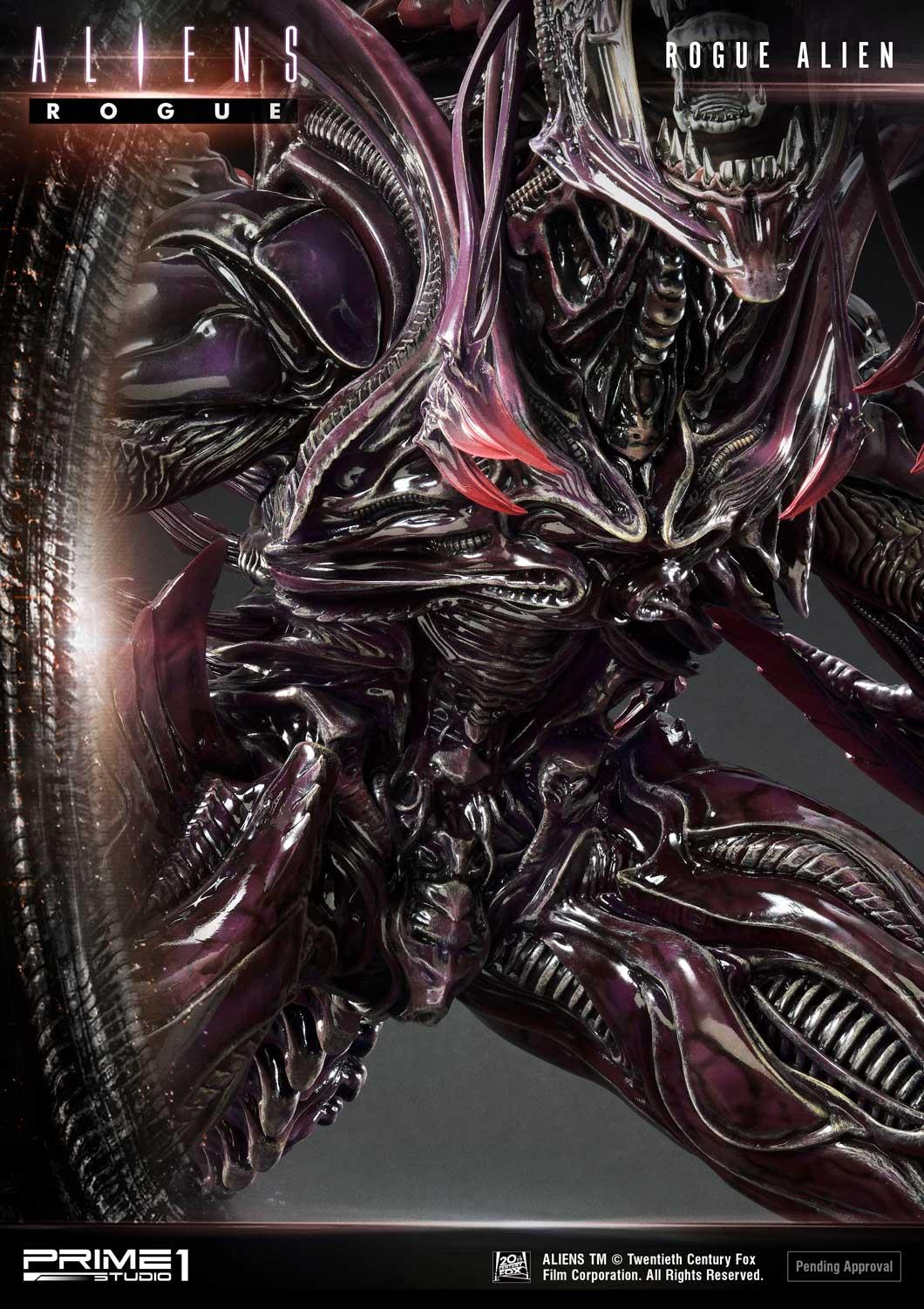 Premium Masterline Aliens (Comics) Rogue Alien Battle Diorama