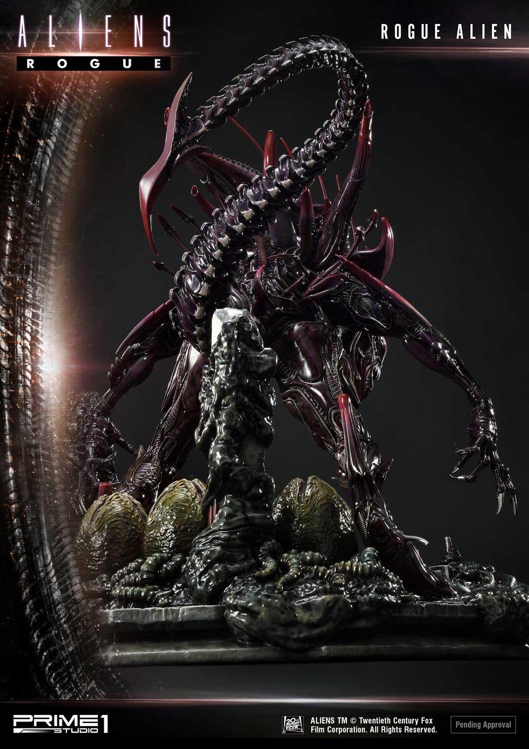 Premium Masterline Aliens (Comics) Rogue Alien Battle Diorama