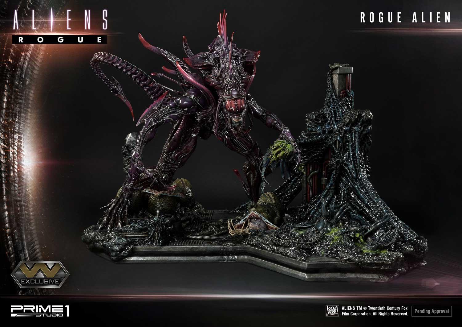 Premium Masterline Aliens (Comics) Rogue Alien Battle Diorama EX Version