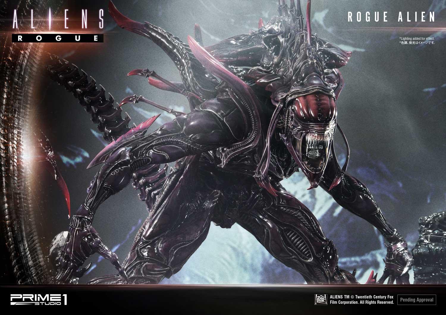 Premium Masterline Aliens (Comics) Rogue Alien Battle Diorama EX Version