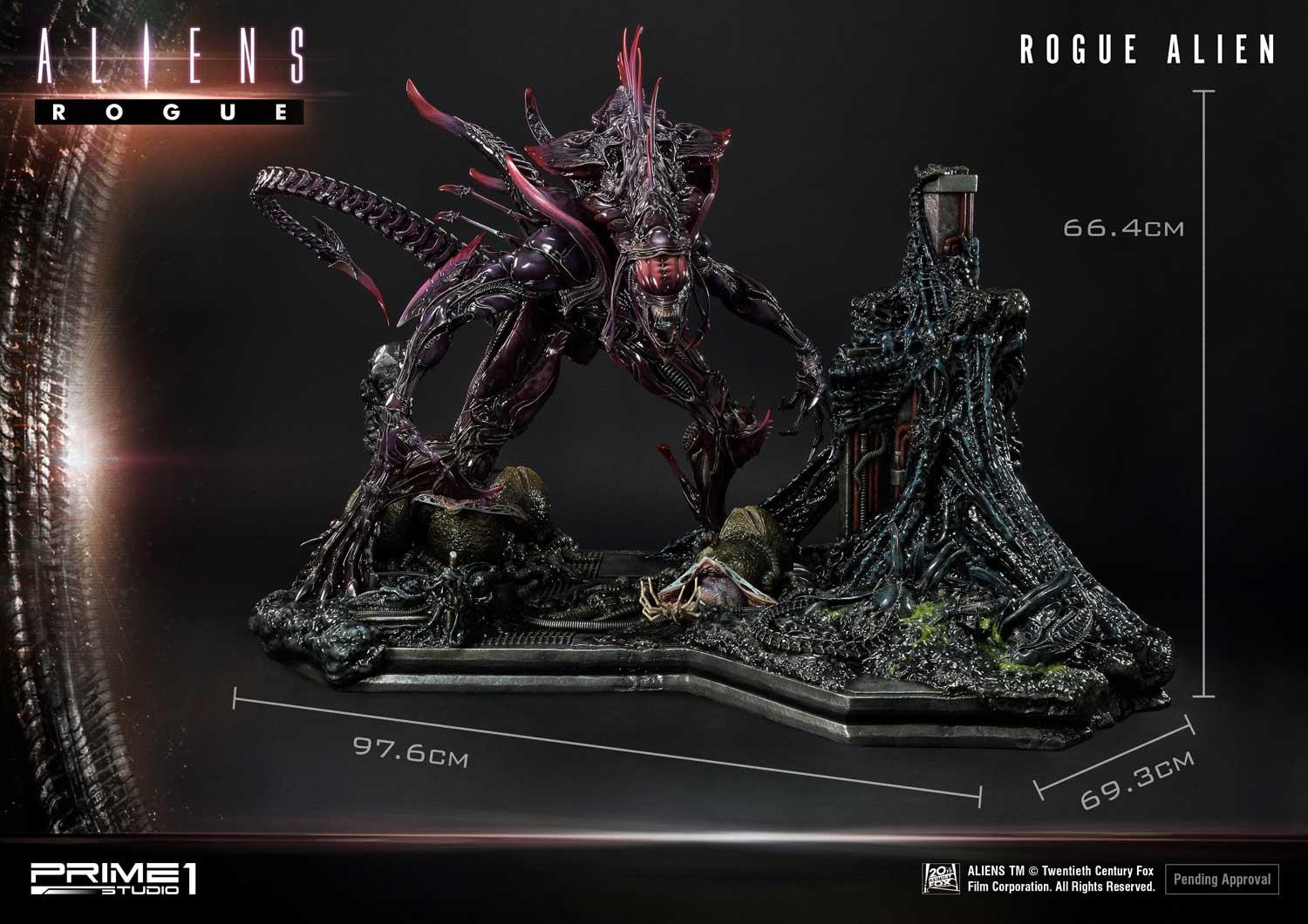 Premium Masterline Aliens (Comics) Rogue Alien Battle Diorama EX Version