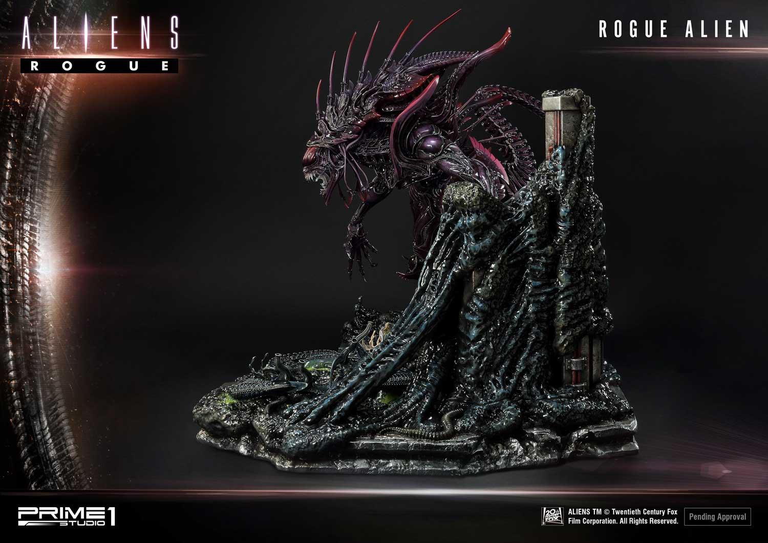 Premium Masterline Aliens (Comics) Rogue Alien Battle Diorama EX Version