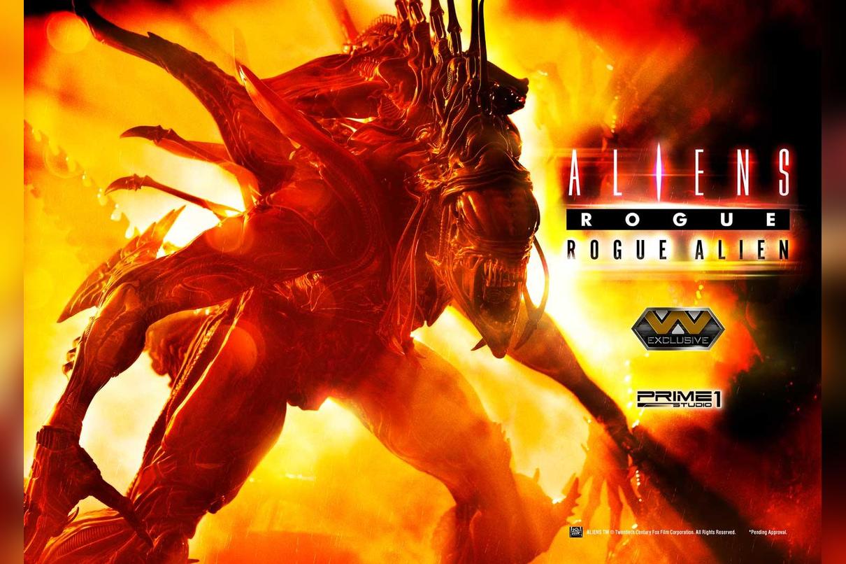 Premium Masterline Aliens (Comics) Rogue Alien Battle Diorama EX Version