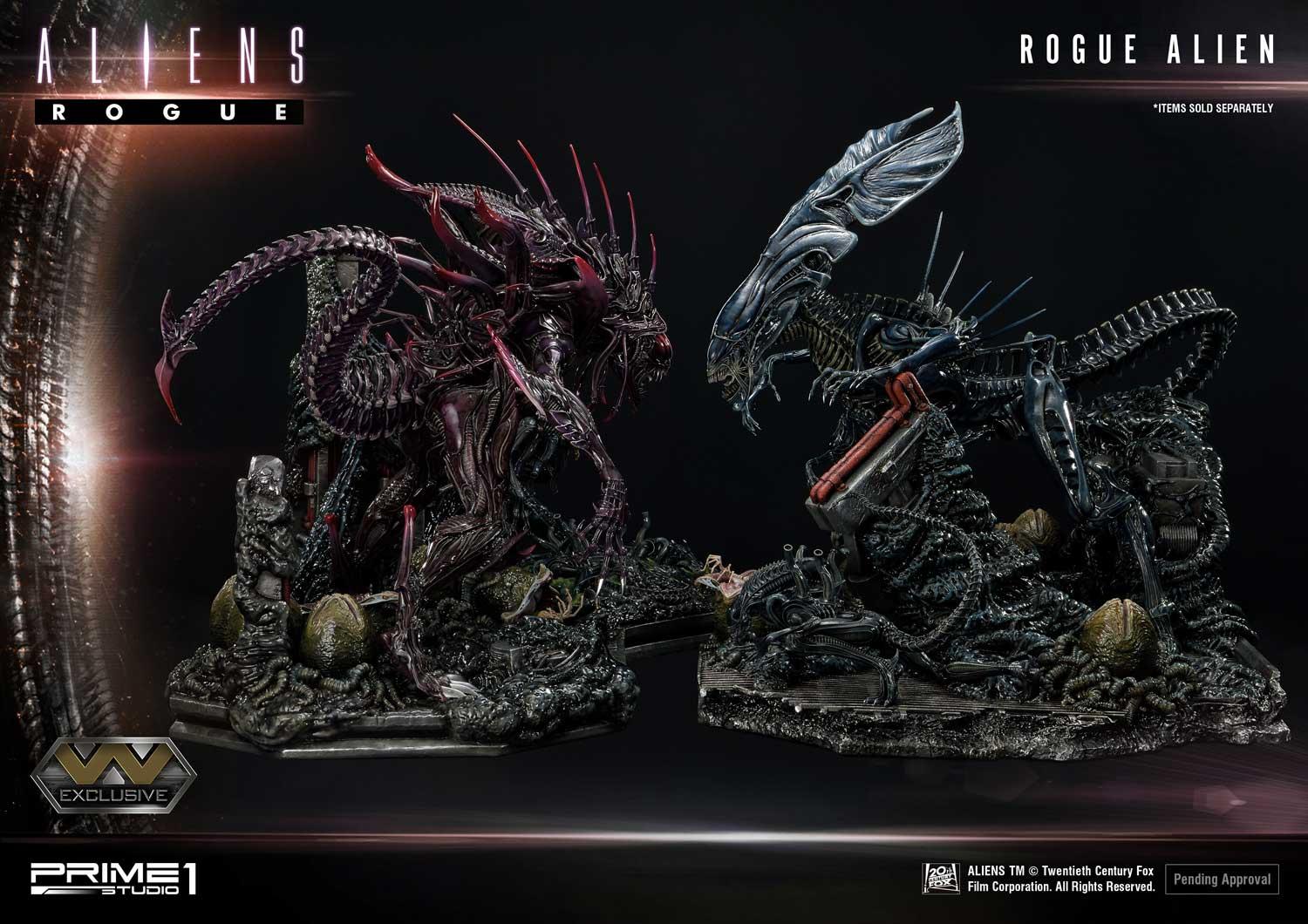 Premium Masterline Aliens (Comics) Rogue Alien Battle Diorama EX Version
