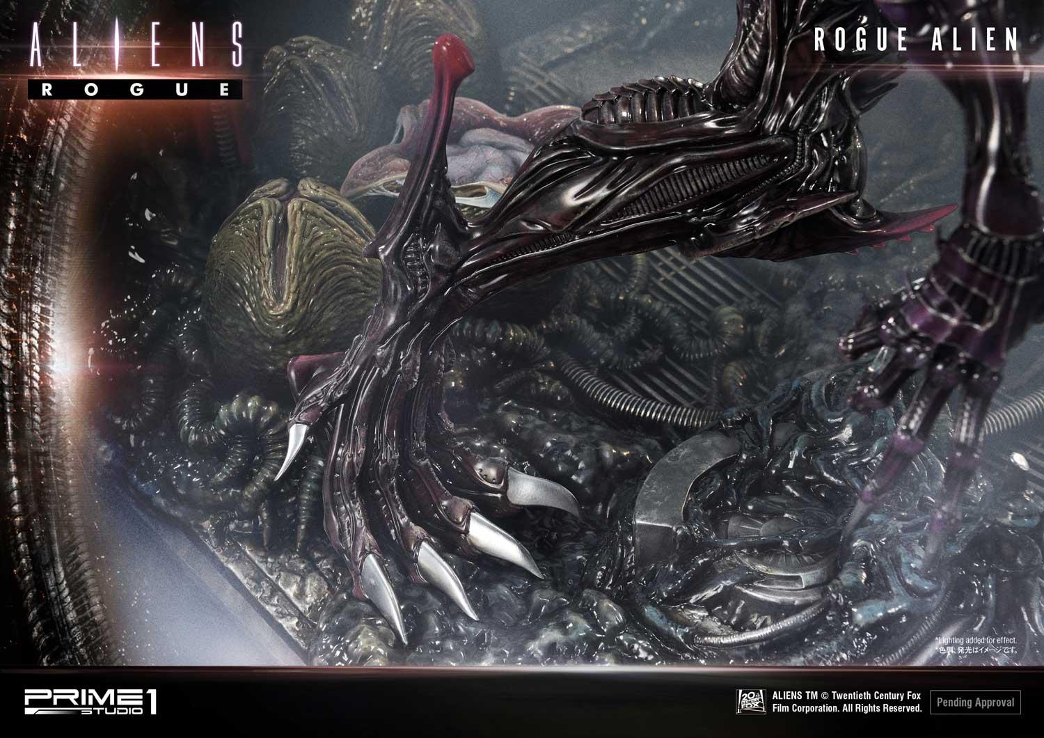 Premium Masterline Aliens (Comics) Rogue Alien Battle Diorama EX Version