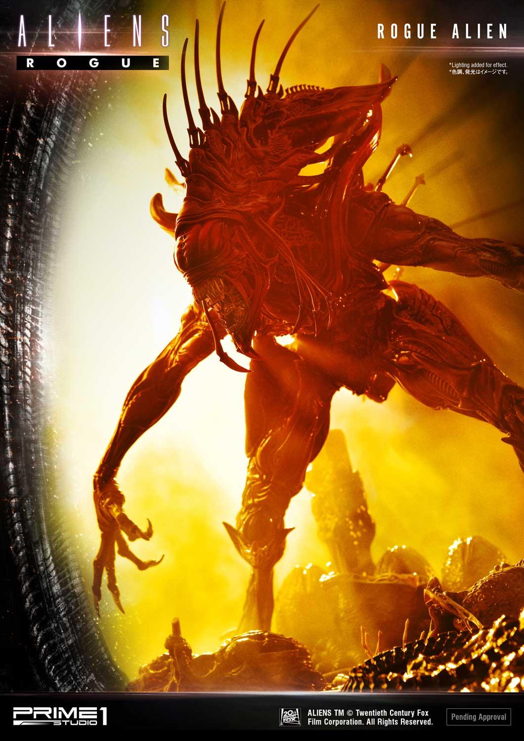 Premium Masterline Aliens (Comics) Rogue Alien Battle Diorama EX Version