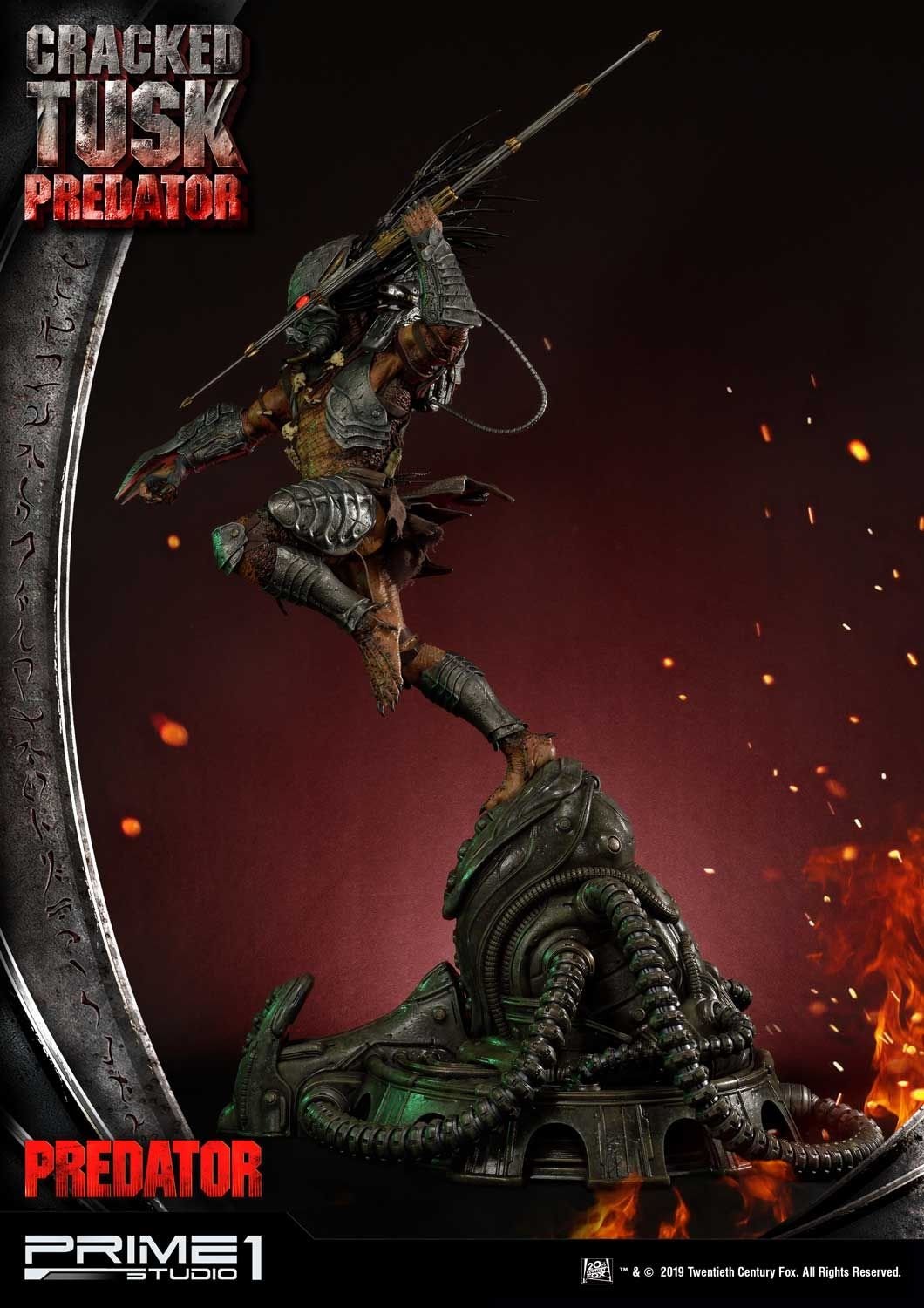 Premium Masterline Predator (Comics) Cracked Tusk Predator