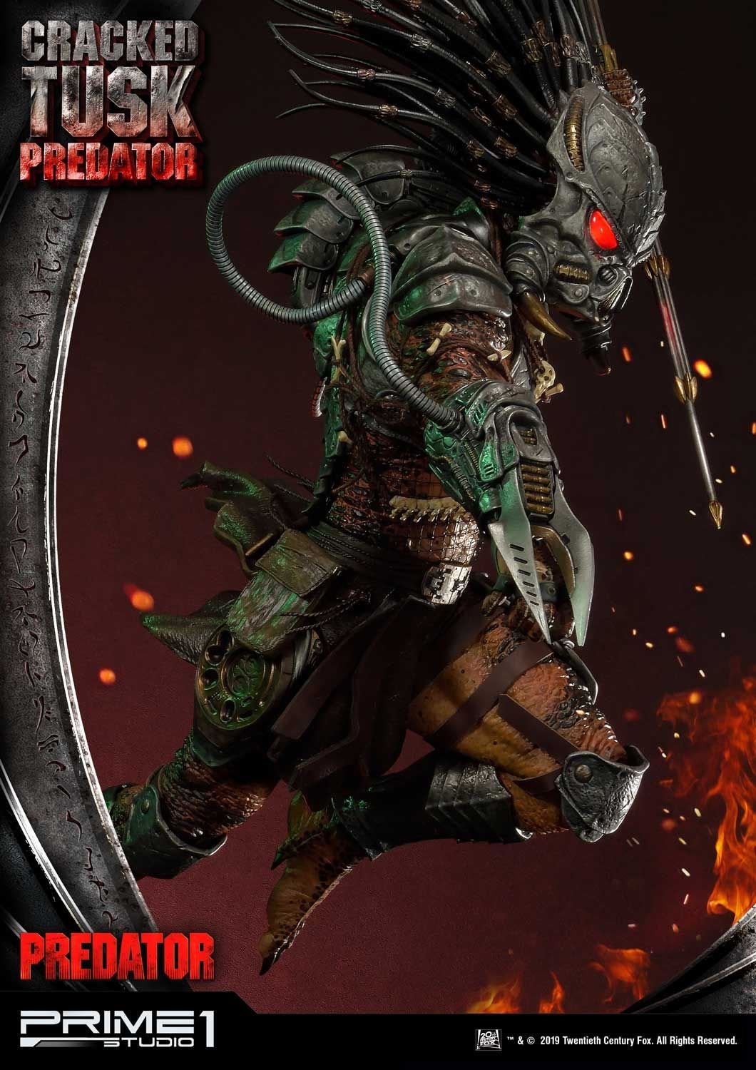 Premium Masterline Predator (Comics) Cracked Tusk Predator