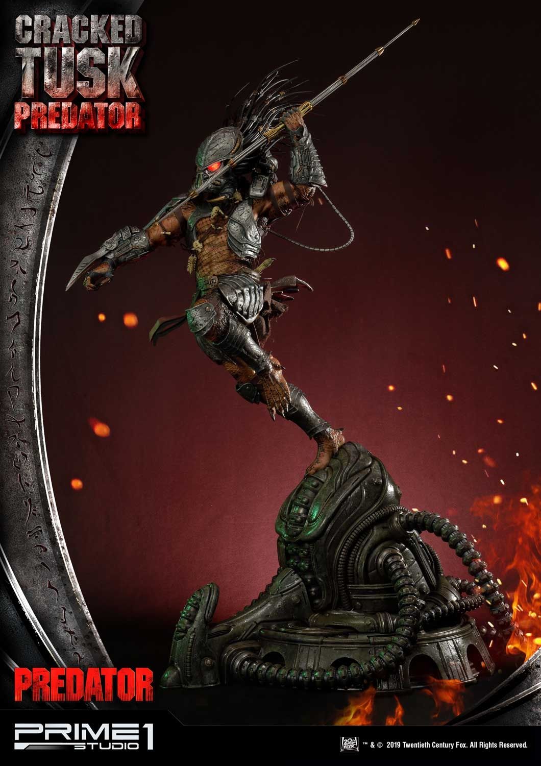 Premium Masterline Predator (Comics) Cracked Tusk Predator