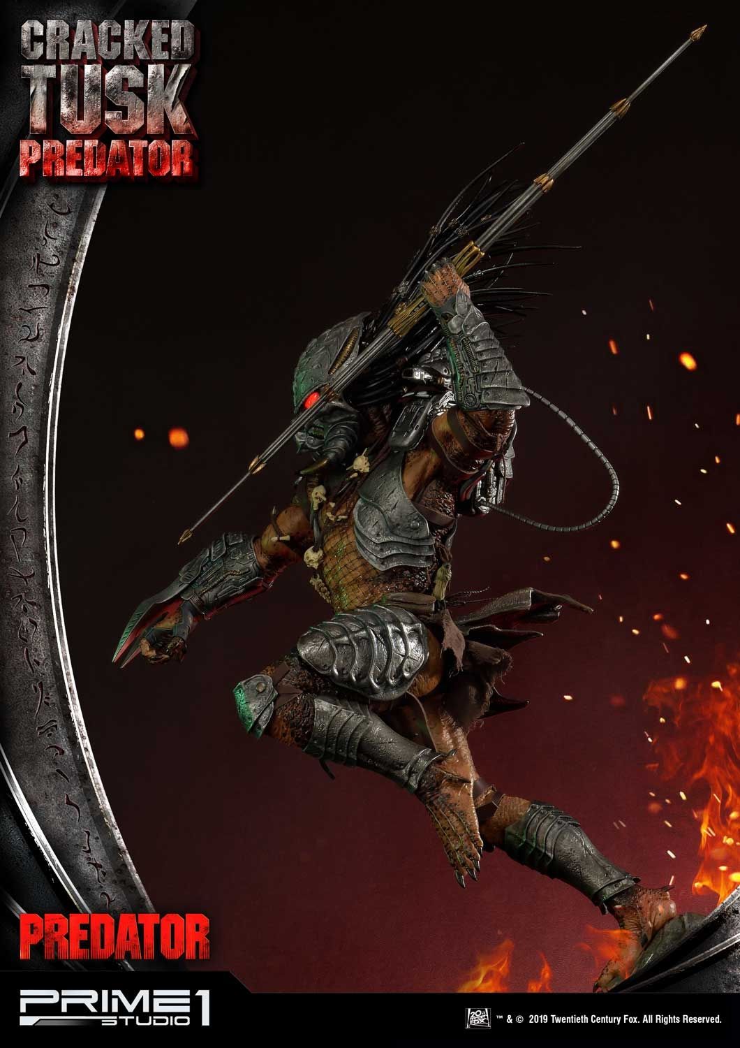 Premium Masterline Predator (Comics) Cracked Tusk Predator