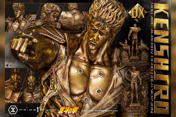 Premium Masterline Fist of the North Star Kenshiro You Are Already Dead Deluxe Gold Version