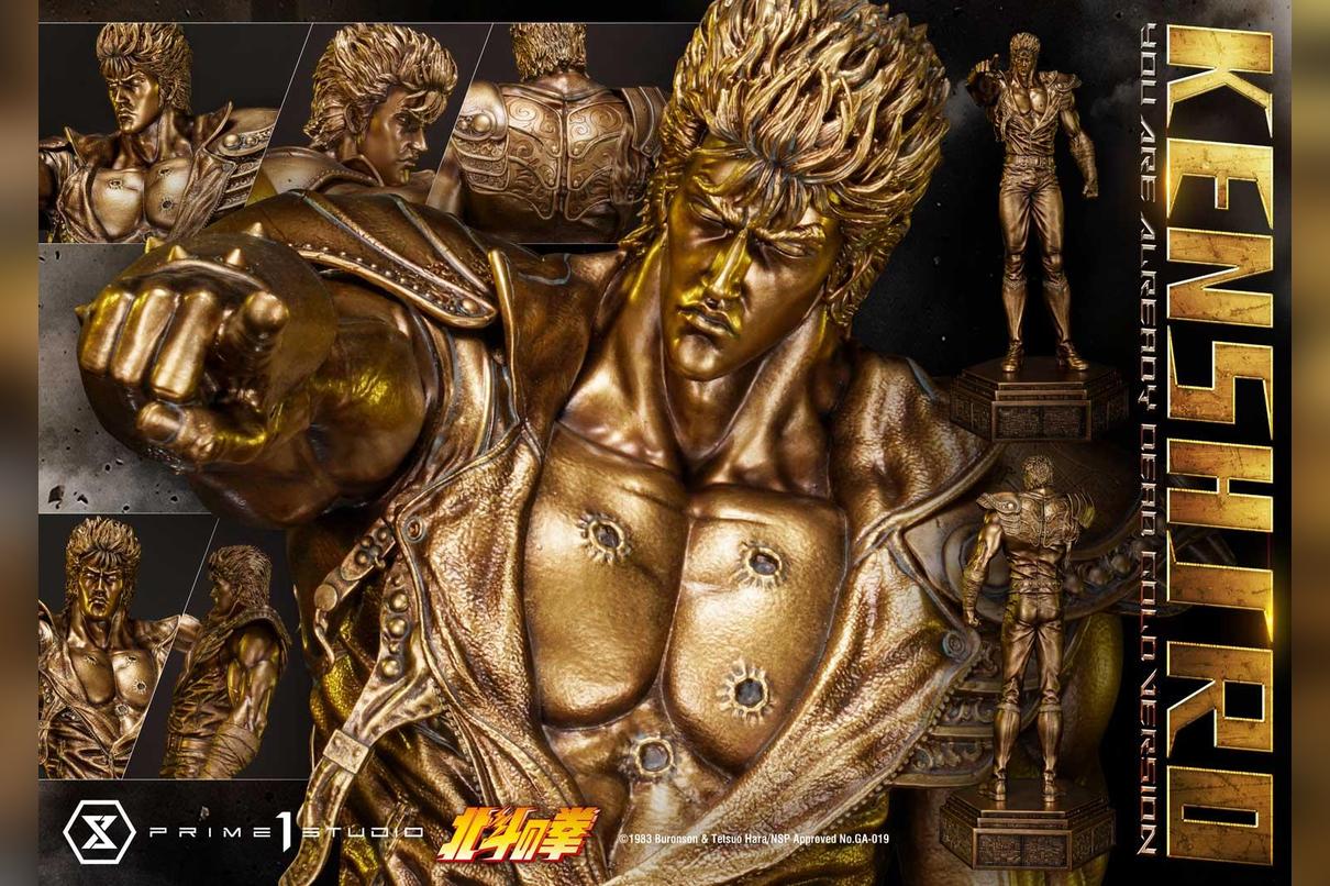 Premium Masterline Fist of the North Star Kenshiro You Are Already Dead Gold Version