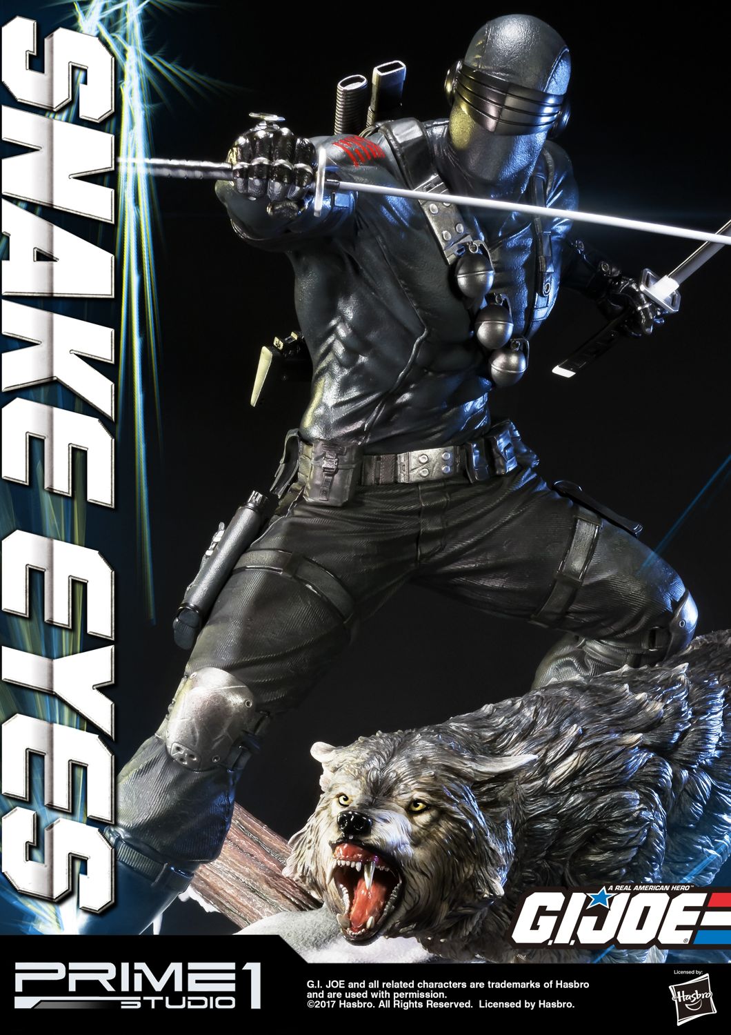 Premium Masterline G.I. Joe Snake Eyes