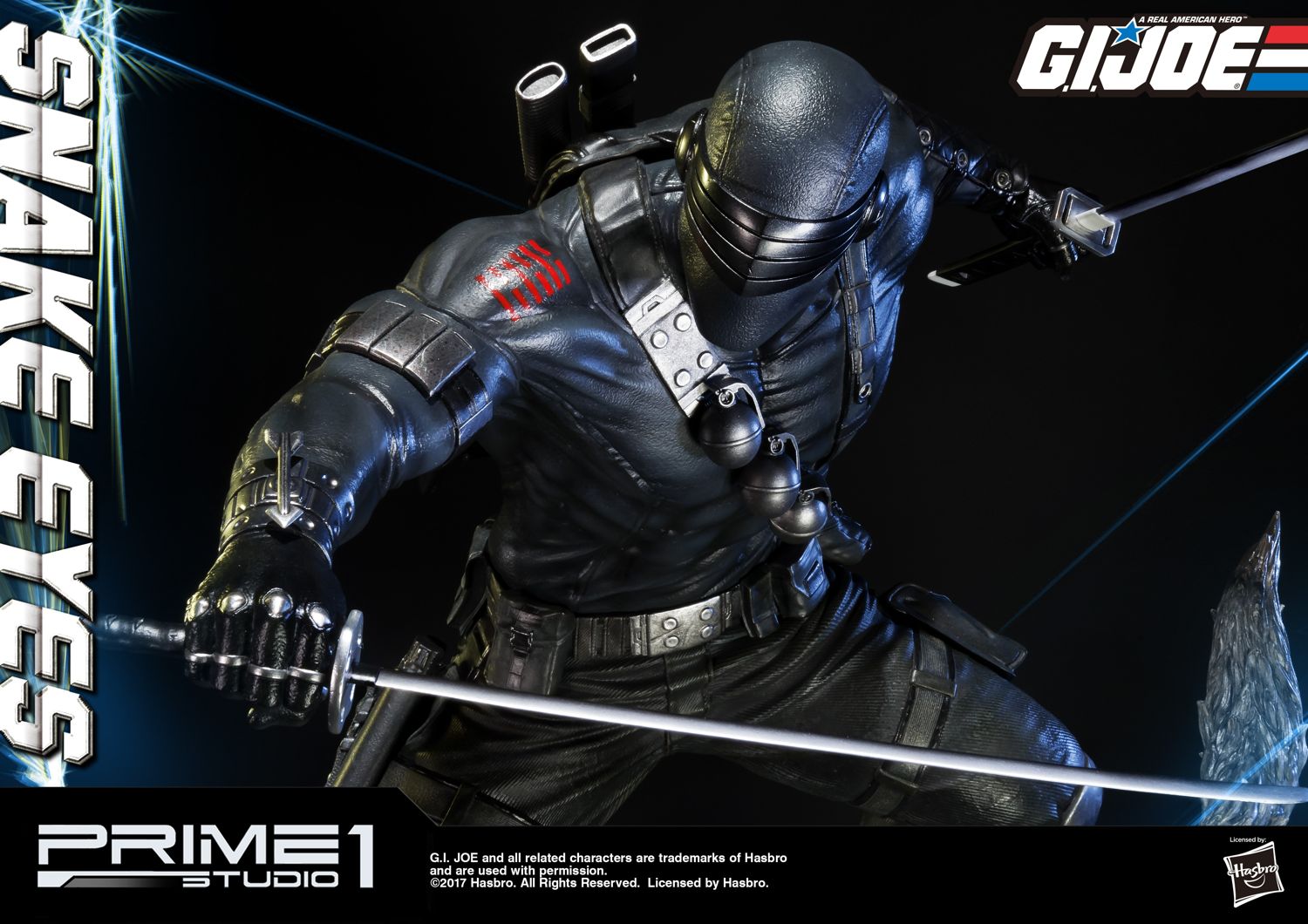 Premium Masterline G.I. Joe Snake Eyes