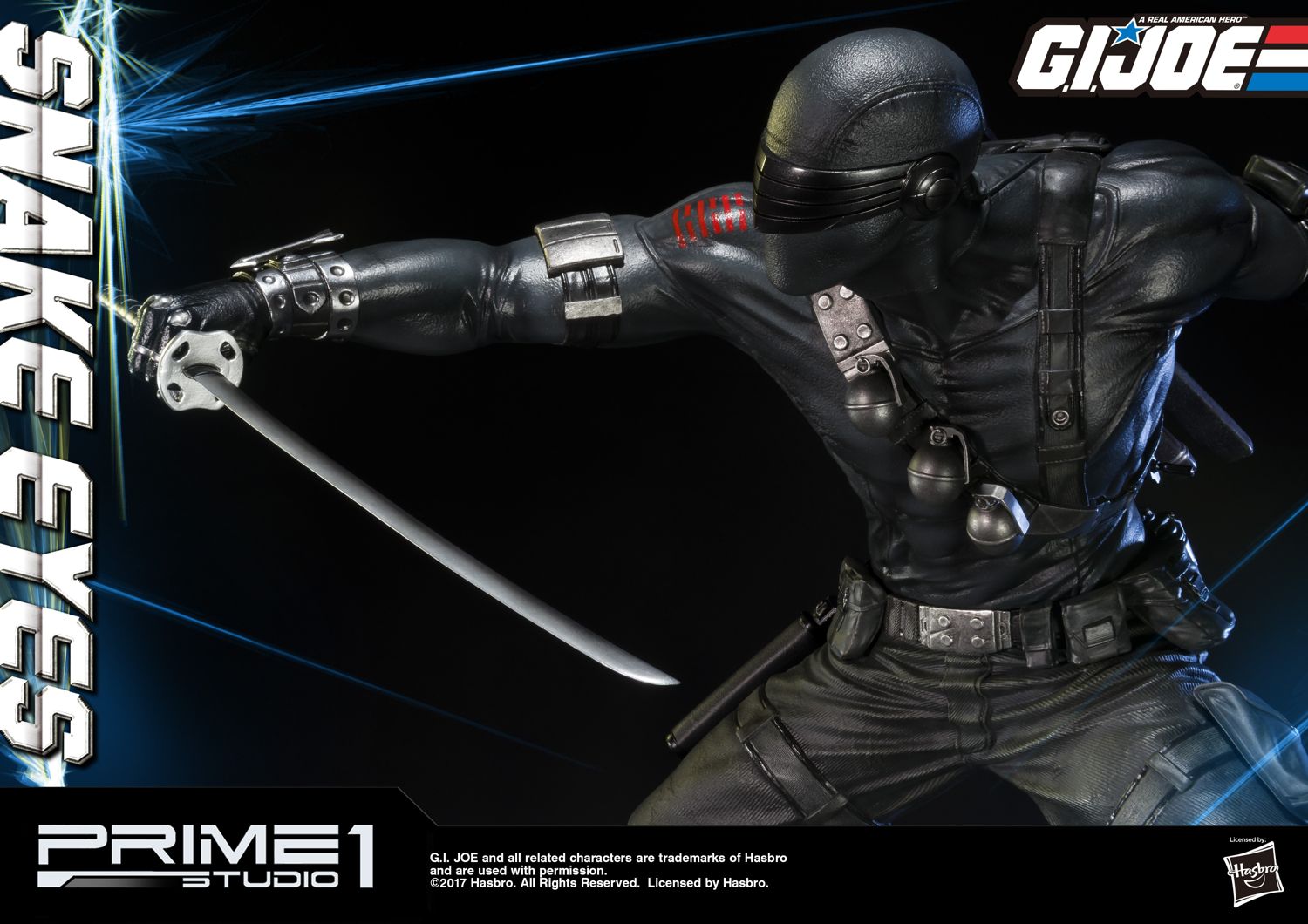 Premium Masterline G.I. Joe Snake Eyes