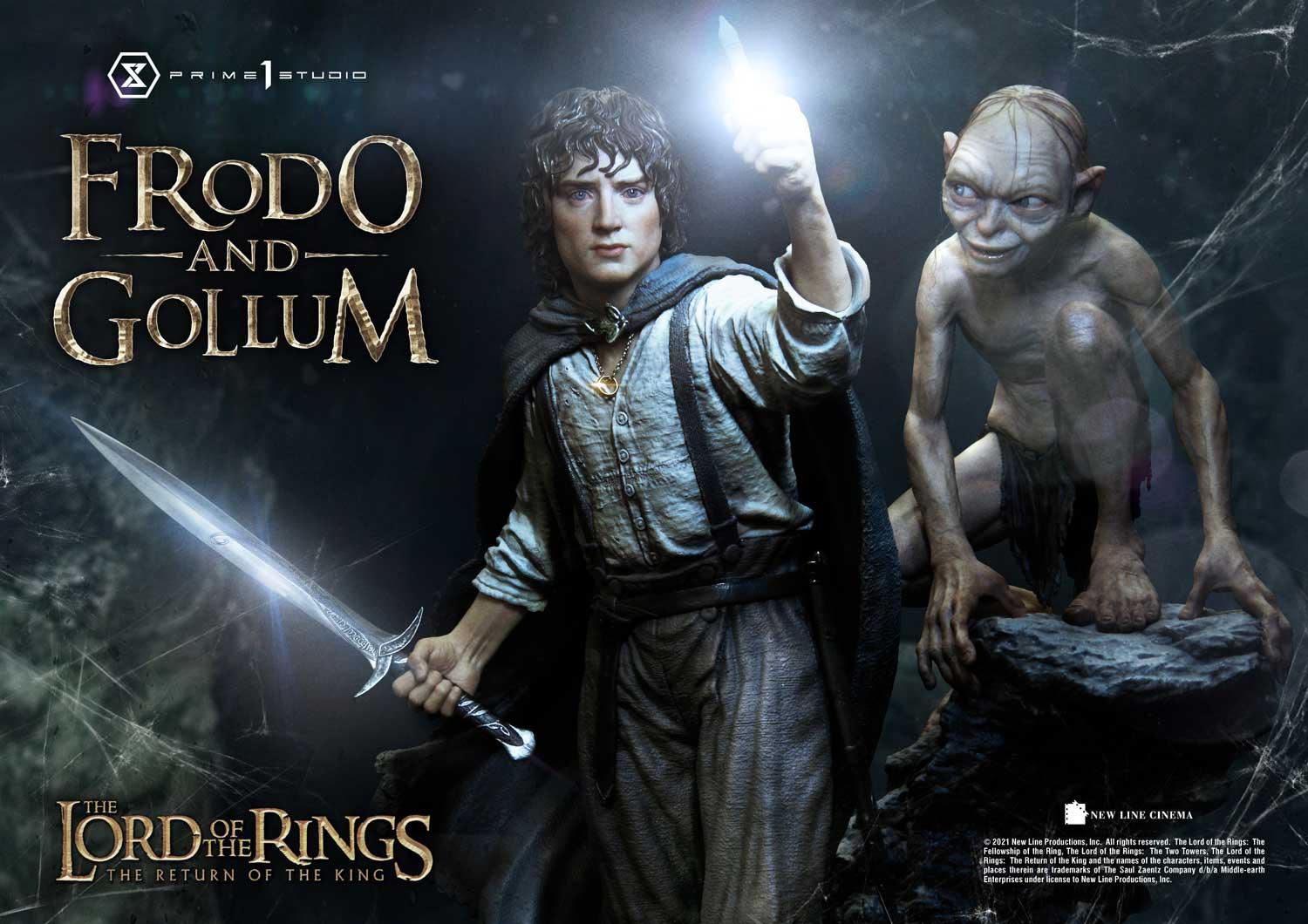 Premium Masterline The Lord of the Rings: The Return of the King (Film) Frodo &amp; Gollum Bonus Version