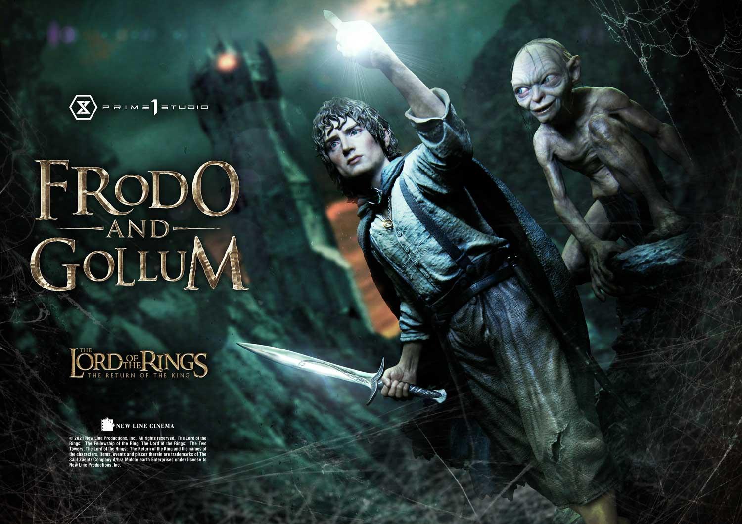 Premium Masterline The Lord of the Rings: The Return of the King (Film) Frodo &amp; Gollum Bonus Version
