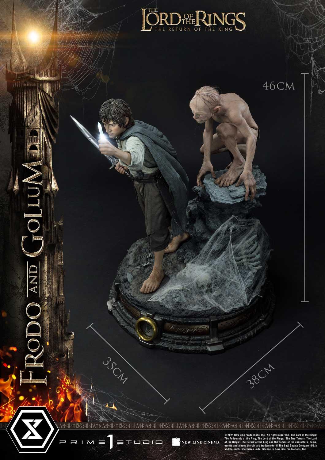 Premium Masterline The Lord of the Rings: The Return of the King (Film) Frodo &amp; Gollum Bonus Version