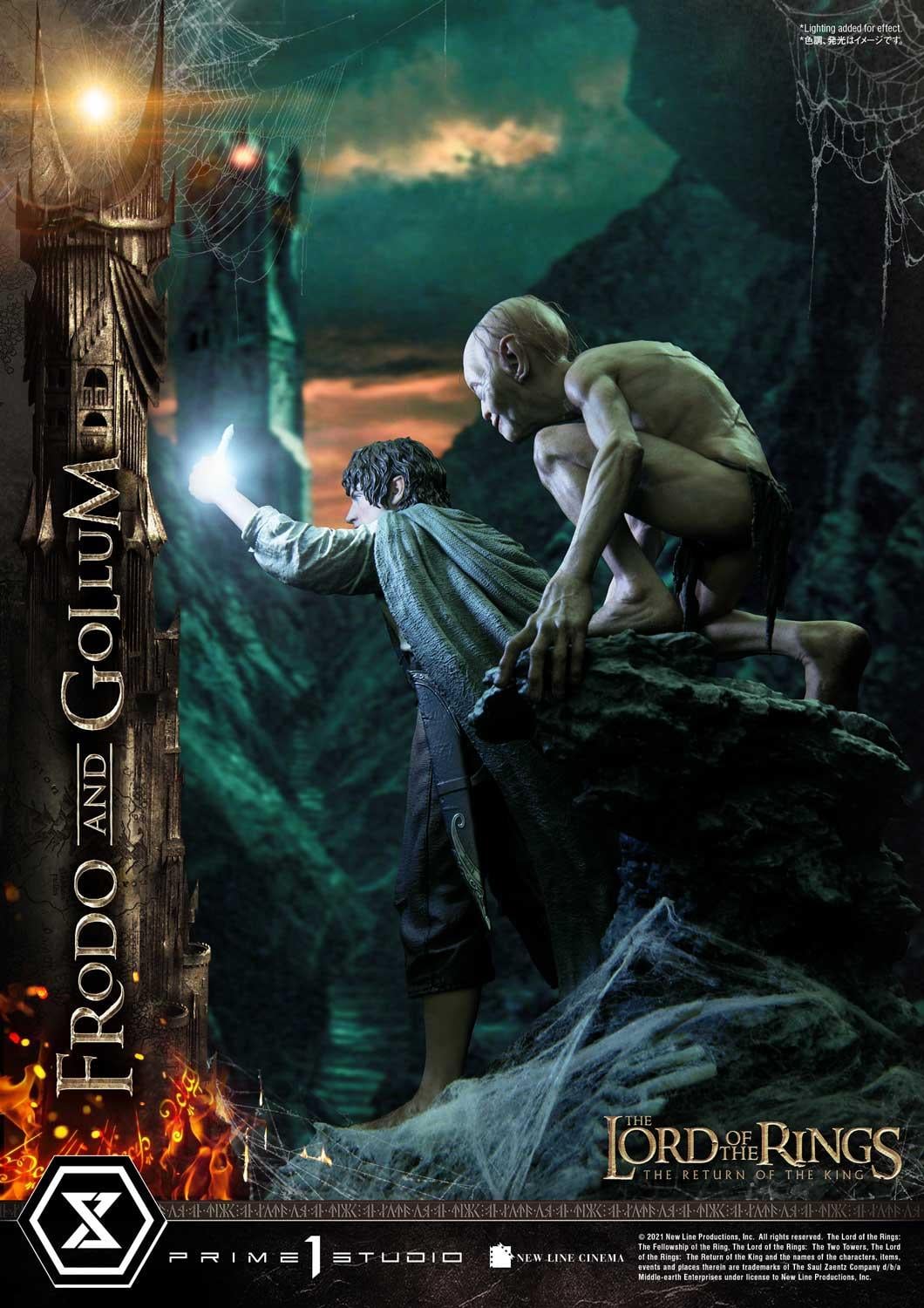 Premium Masterline The Lord of the Rings: The Return of the King (Film) Frodo &amp; Gollum Bonus Version