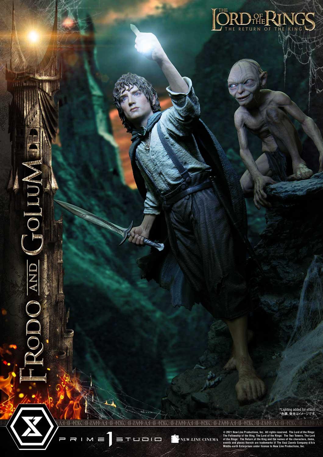 Premium Masterline The Lord of the Rings: The Return of the King (Film) Frodo &amp; Gollum Bonus Version