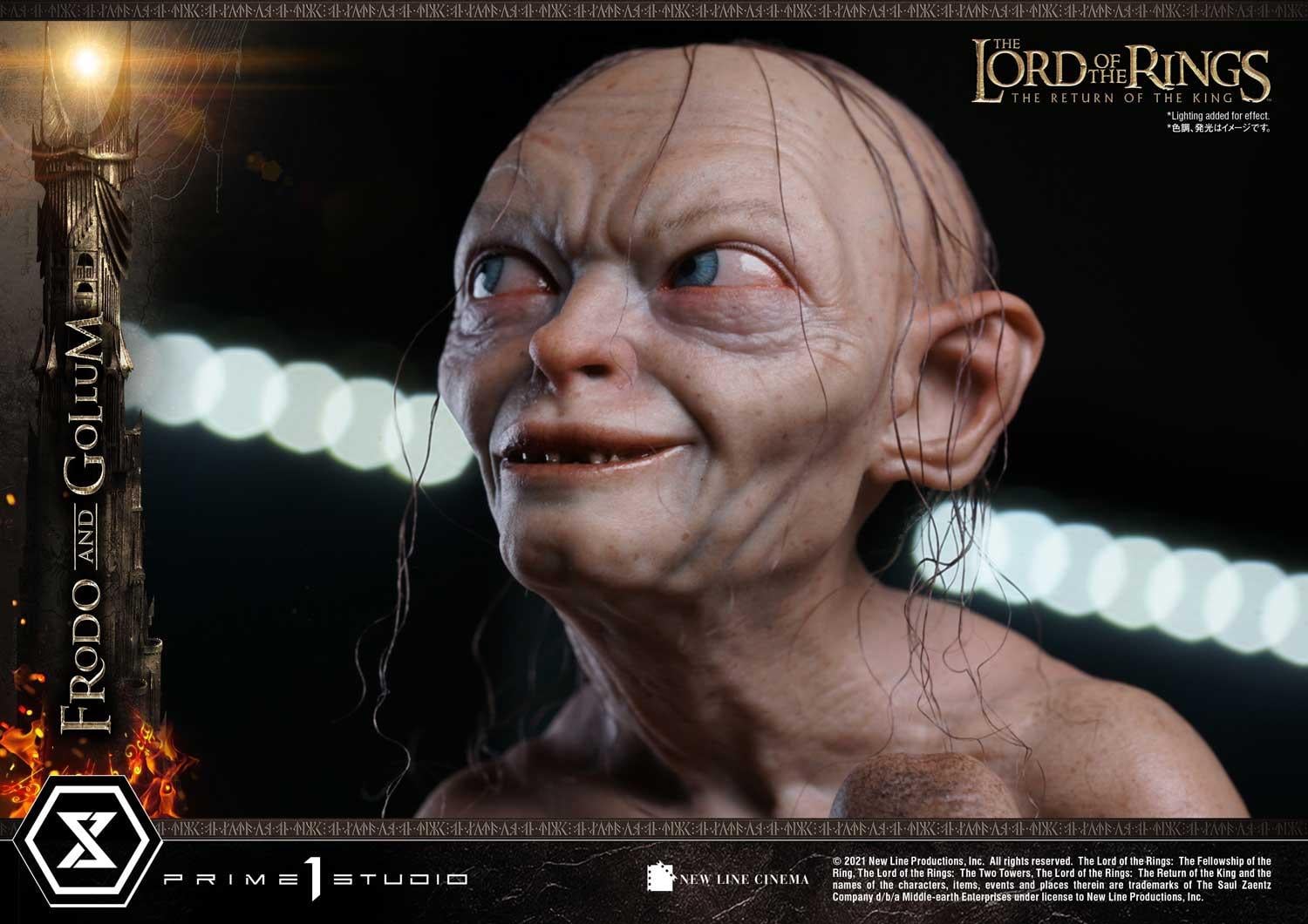 Premium Masterline The Lord of the Rings: The Return of the King (Film) Frodo &amp; Gollum Bonus Version