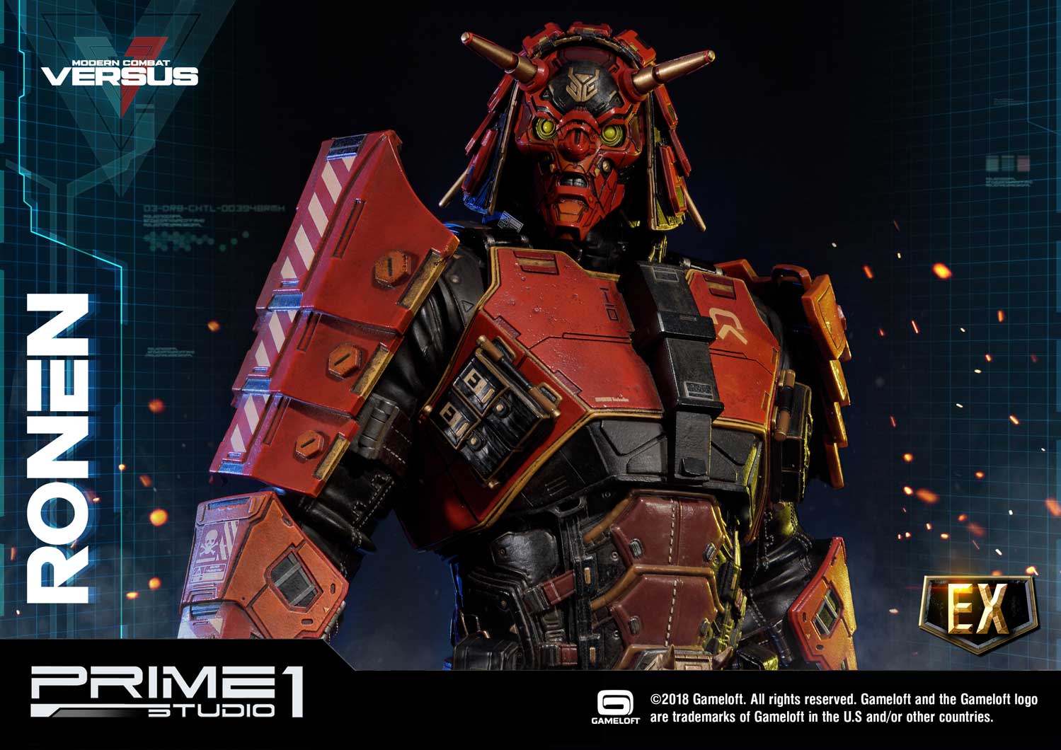 Premium Masterline Modern Combat Versus Ronen EX Version