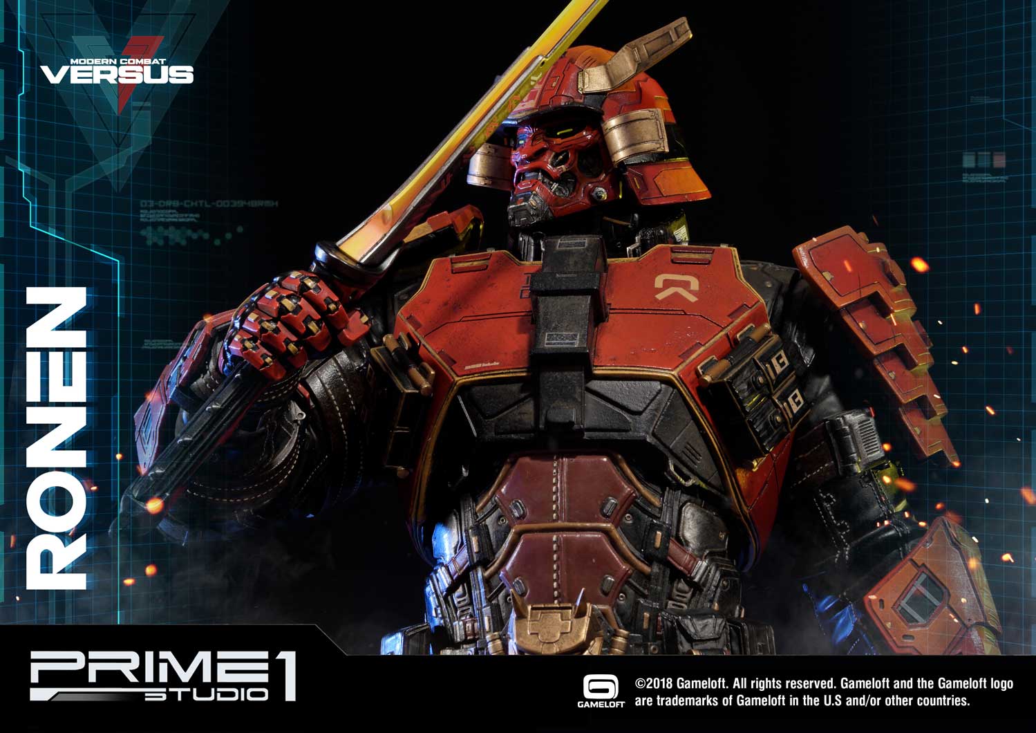 Premium Masterline Modern Combat Versus Ronen EX Version