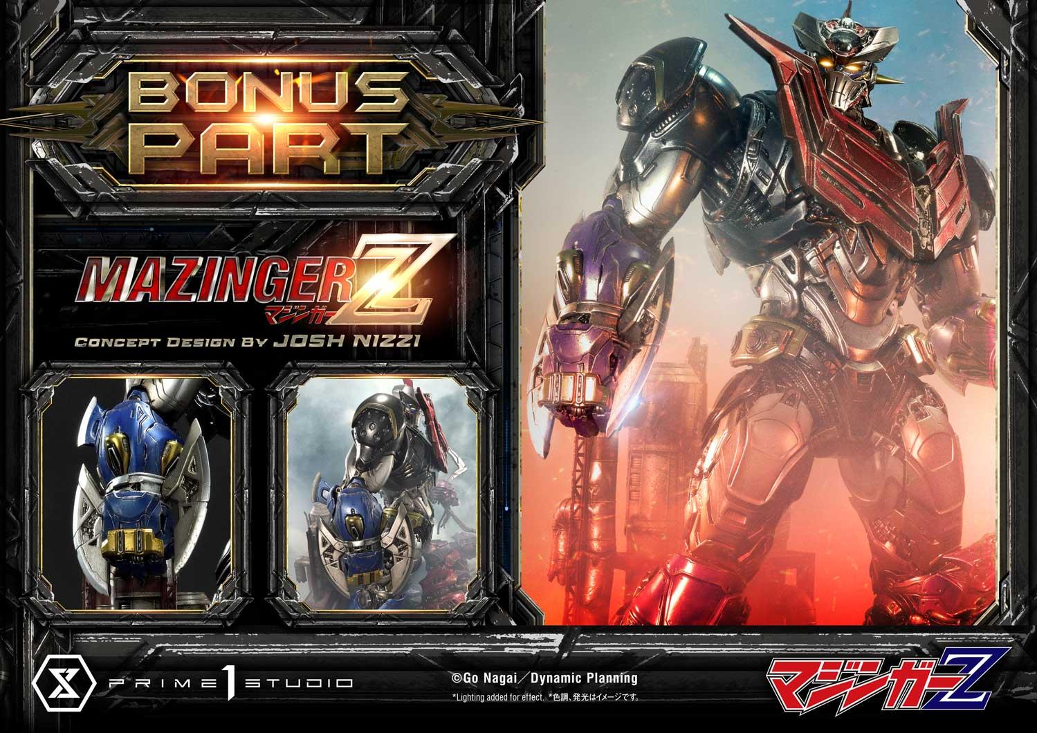 Ultimate Diorama Masterline MAZINGER Z MazingerZ "Concept Design by Josh Nizzi" DX Bonus Version