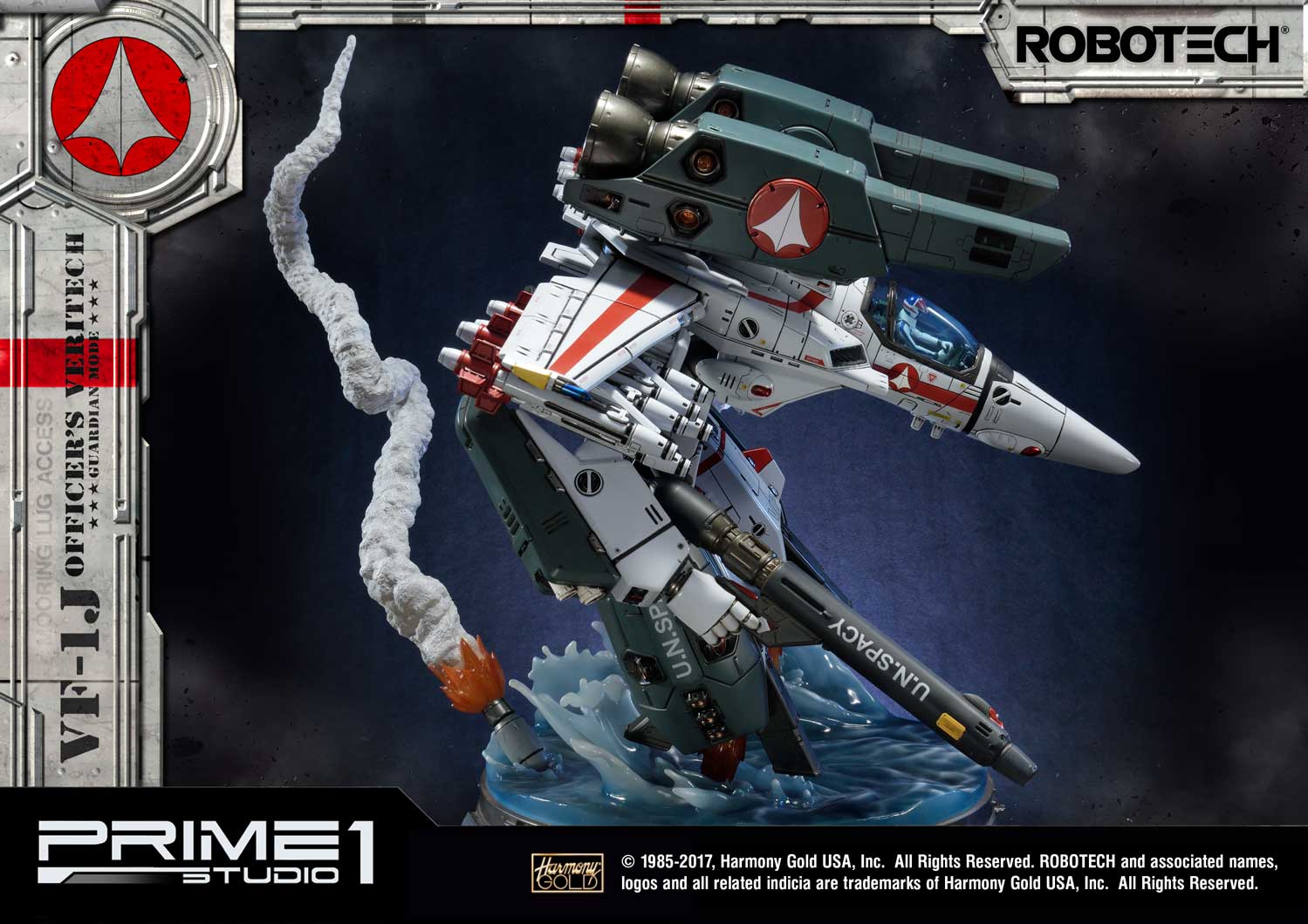 Premium Masterline Robotech VF-1J Officers Veritech Guardian Mode