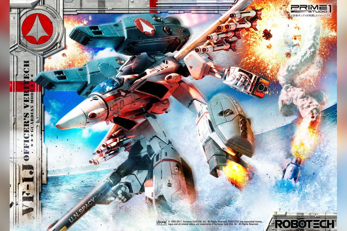 Premium Masterline Robotech VF-1J Officers Veritech Guardian Mode